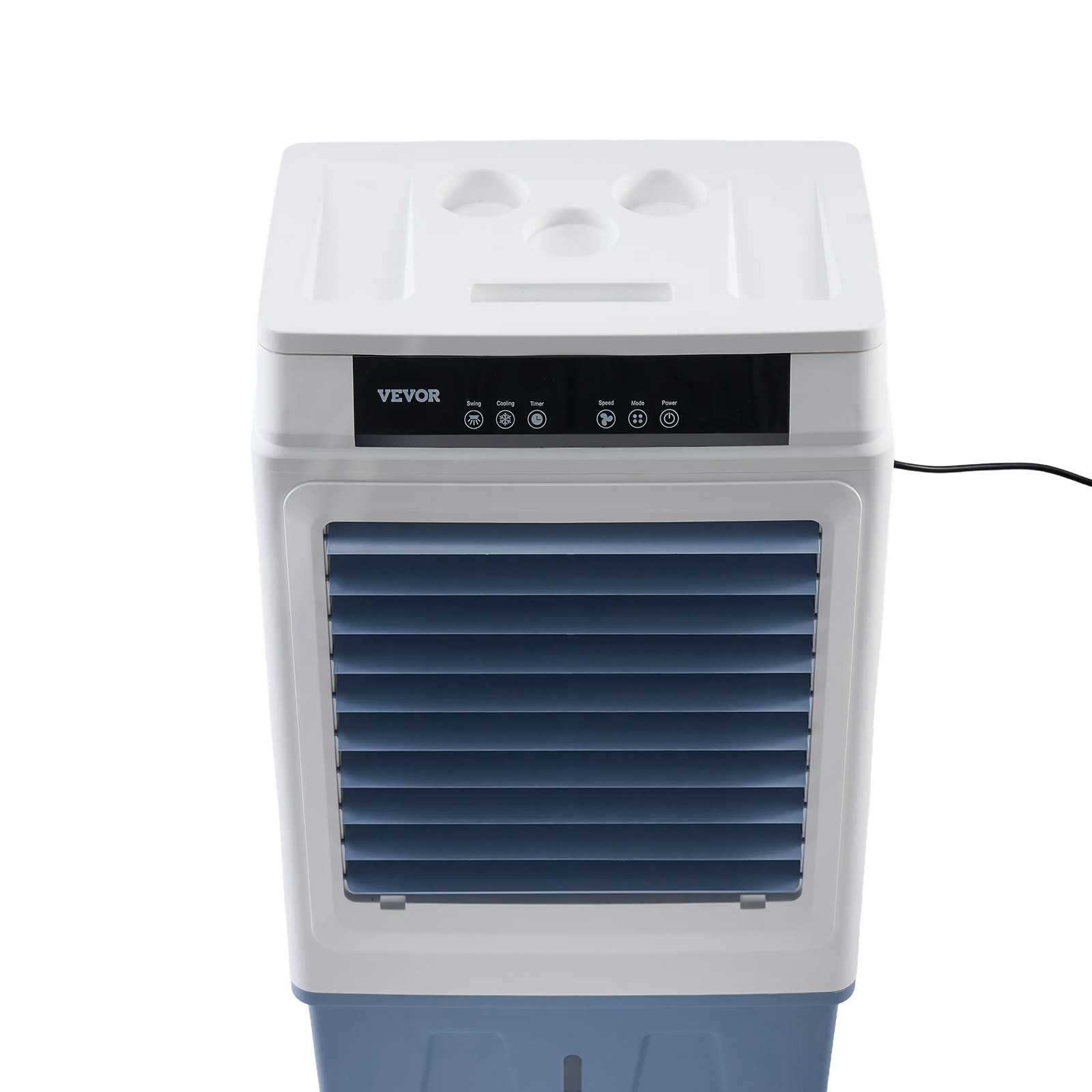 VEVOR Evaporative Air Cooler 3100 CFM with 9 Gallon Water Tank Portable Swamp