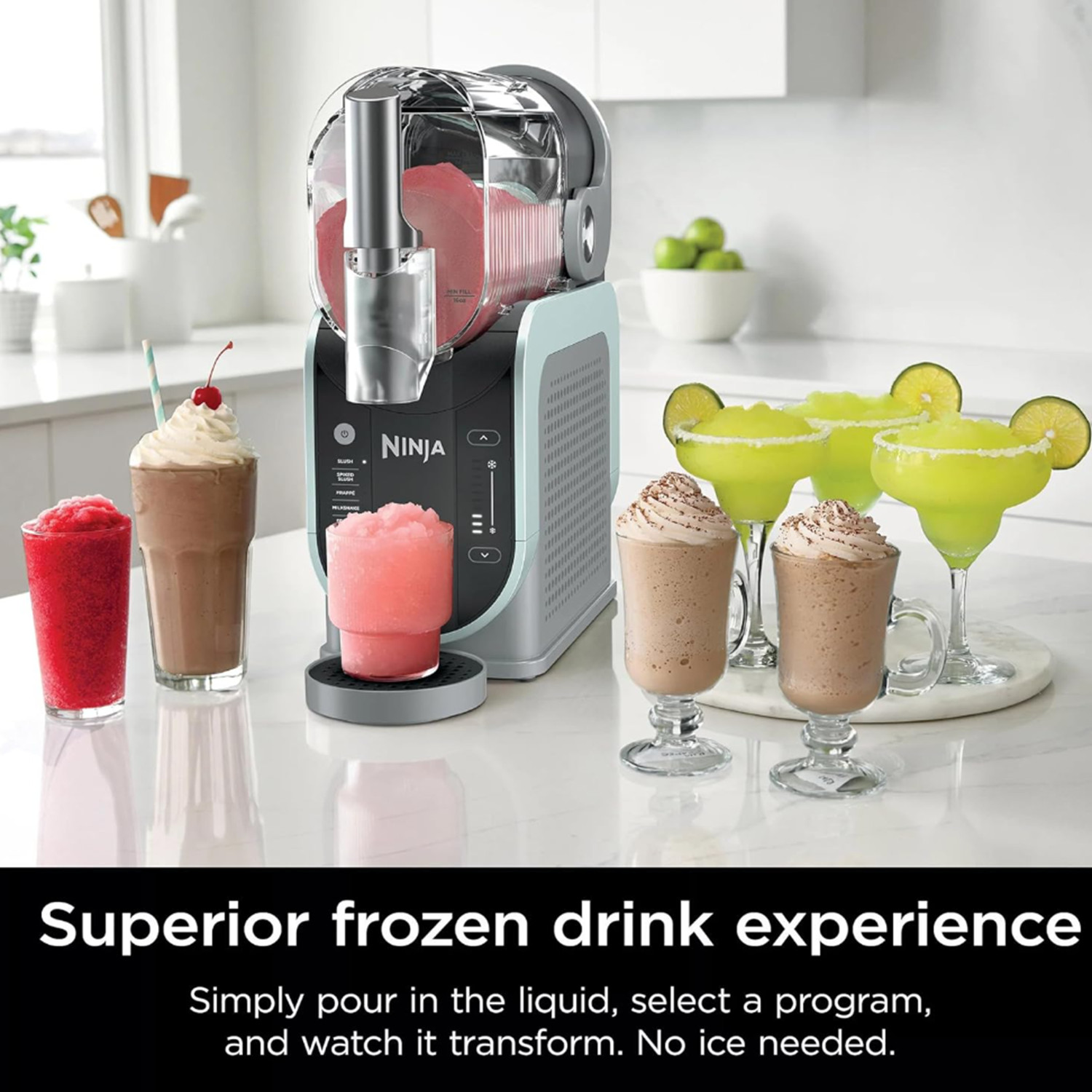 Ninja SLUSHi 96 oz. RapidChill Technology Frozen Drink & Slushie Machine