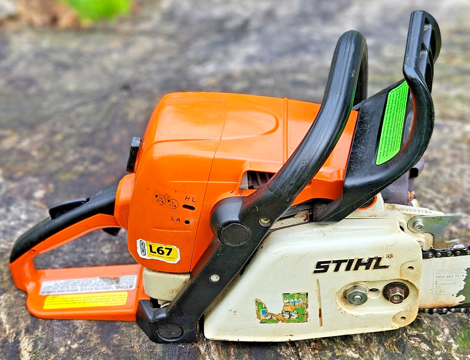 Stihl MS 290 Chainsaw Great Running Reliable Read Description SEE Video Hear Run