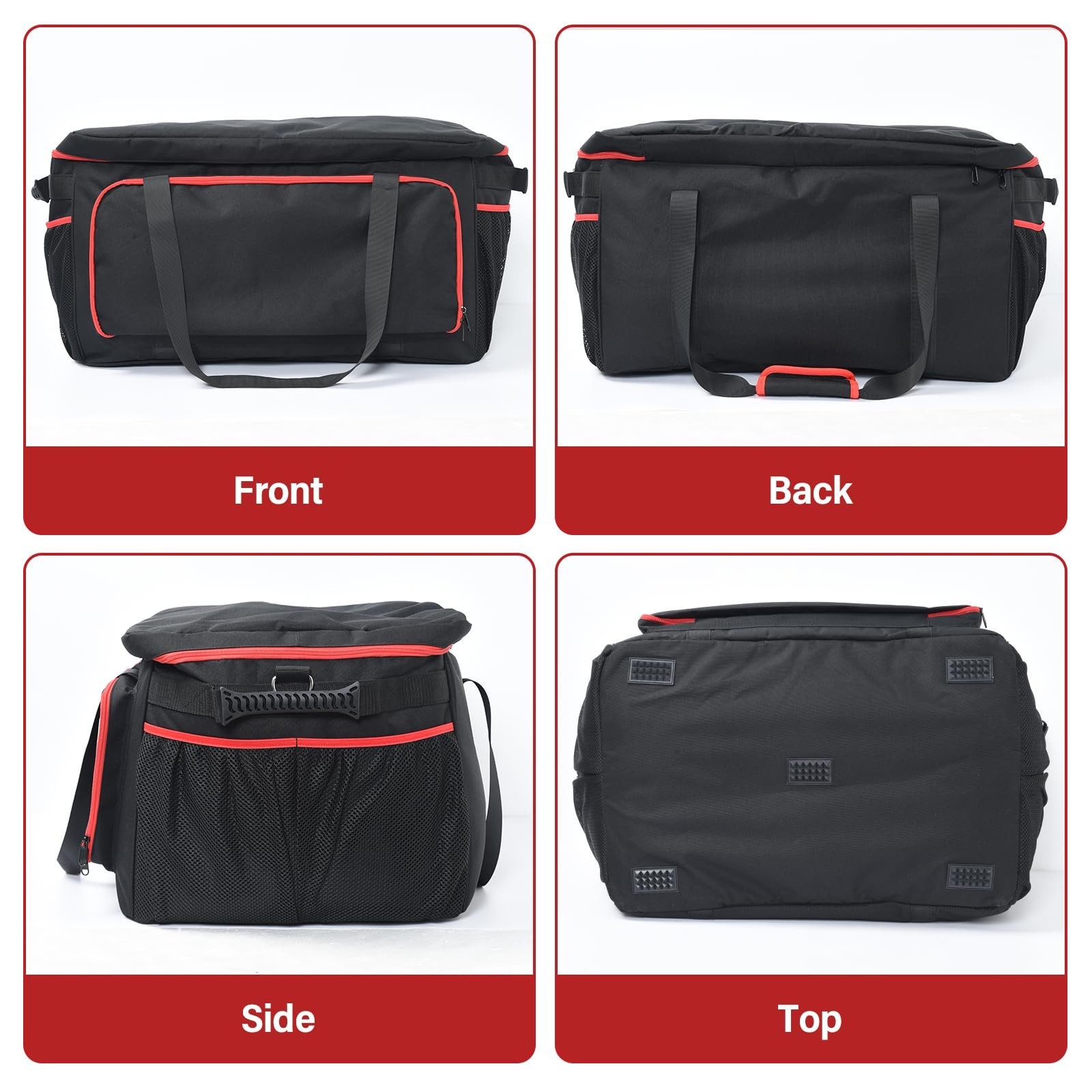 Large Capacity Grill Tool Storage Bag | Heavy-Duty Utensil Organizer for BBQ, Ca