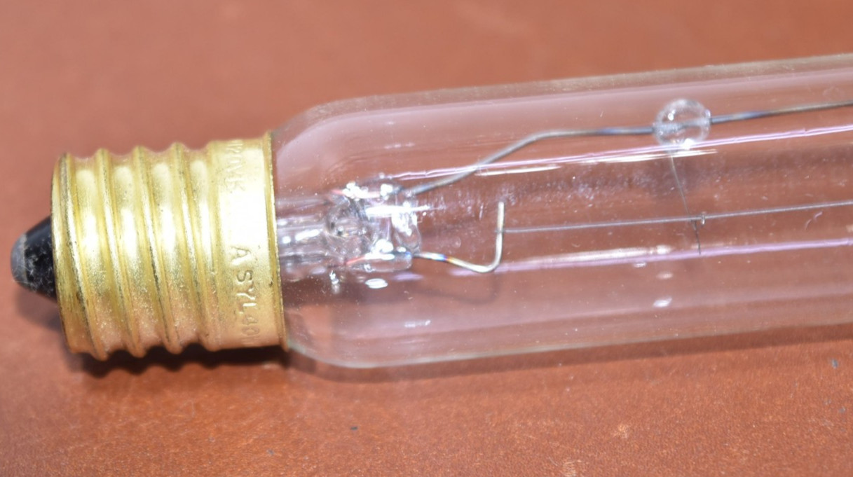 5 Pack Sylvania Clear 40 Watt T6.5 Intermediate E17 Base Light Bulbs #JP