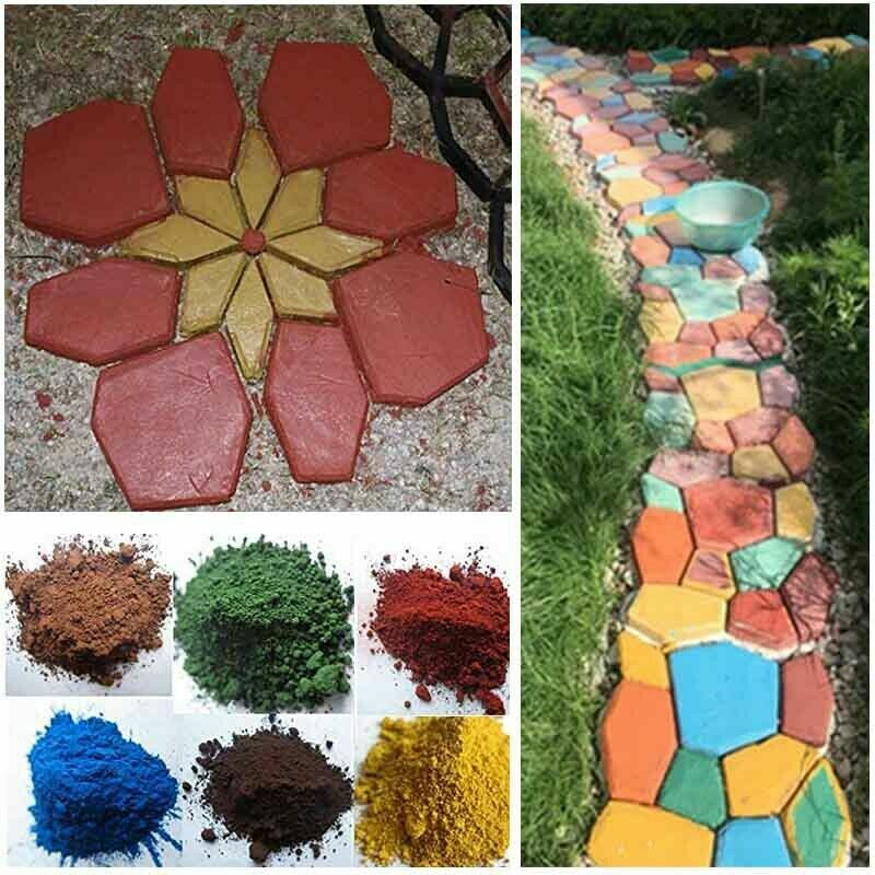 GREEN Cement Color Oxide Pigment Concrete Tile Mortar Dye Grout Brick Plaster