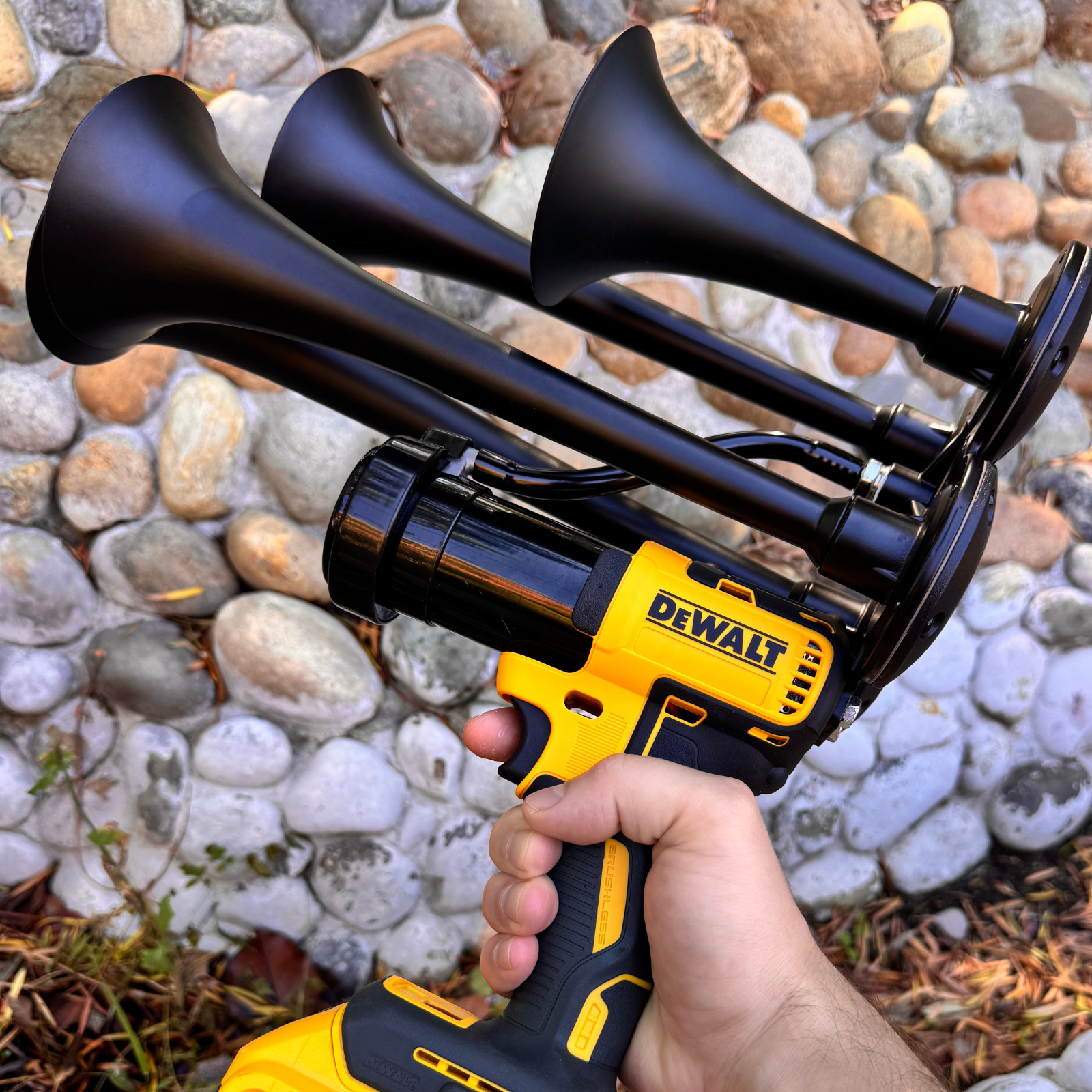 DeWalt 20V Impact Drill Train Air Horn + Remote Control | Assembled in the USA