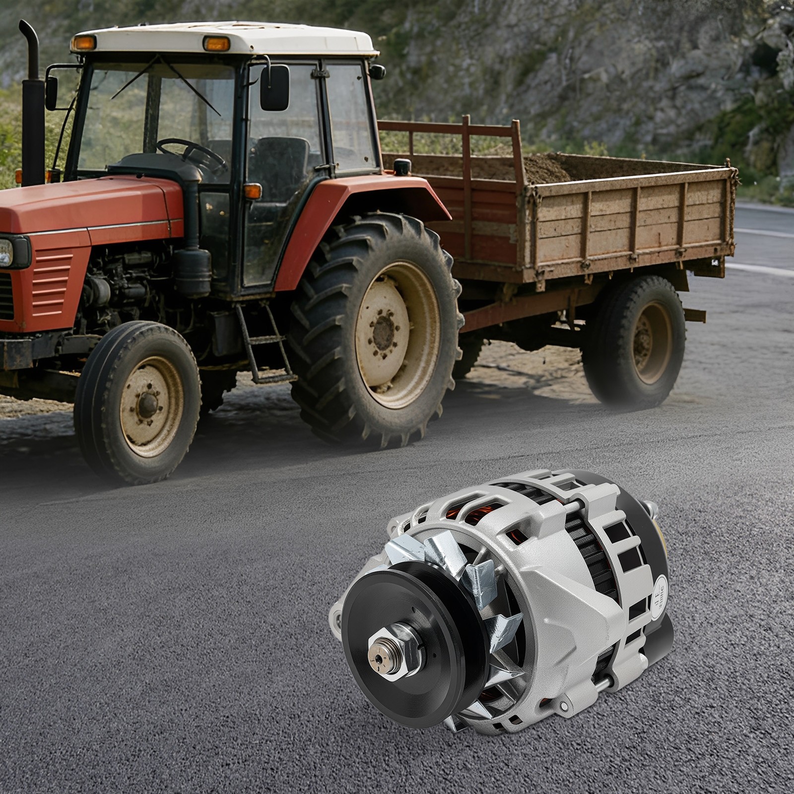4000rpm Agriculture Low Noise DC Generator 2000W Permanent Magnet DC Generator