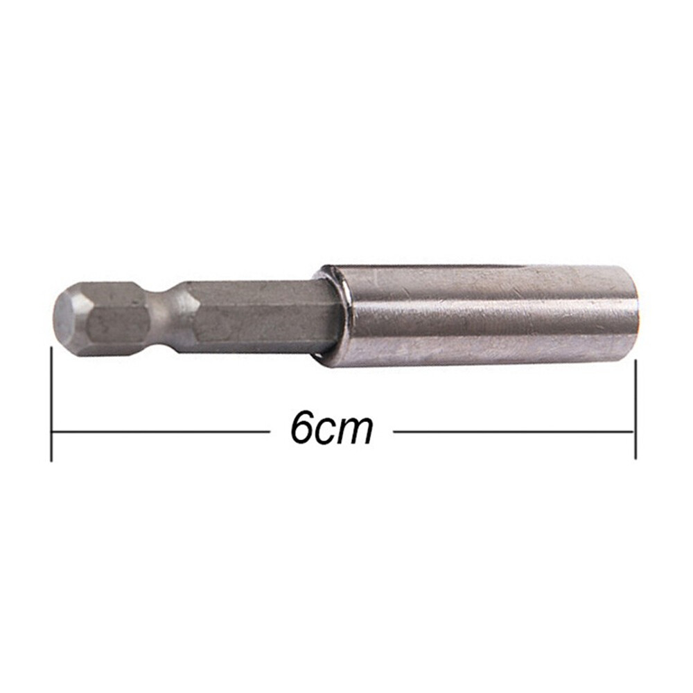 10Pcs Compact Magnetic Bit Tip Extensions Holder 1/4 Hex Shank Drive Guide US