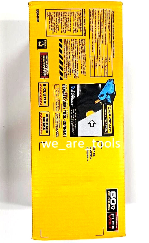 Dewalt DCG418B Flexvolt 60V Grinder 4 1/2 – 6″ Cordless Brushless 60 volt DCG418