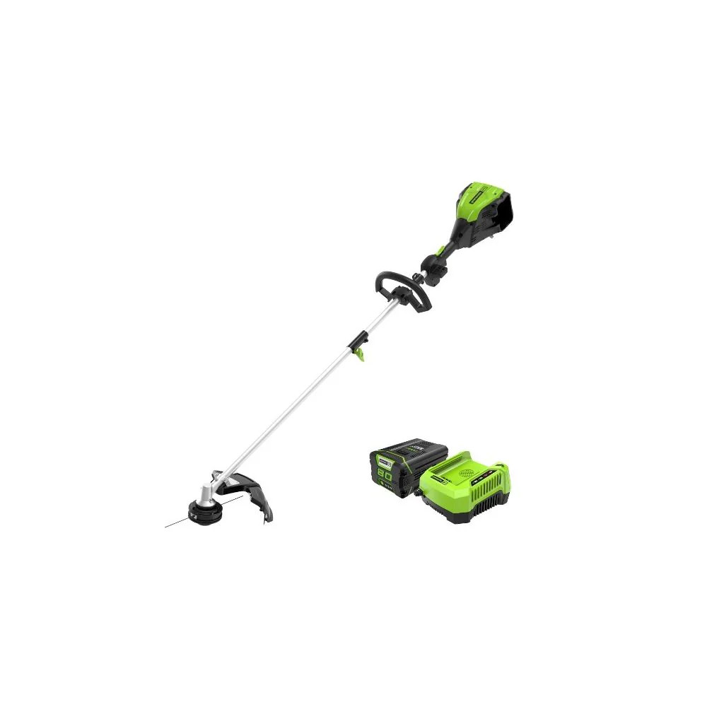 Greenworks Tools GST80320 80V 16” Cordless Battery String Trimmer W/2.0Ah Batte