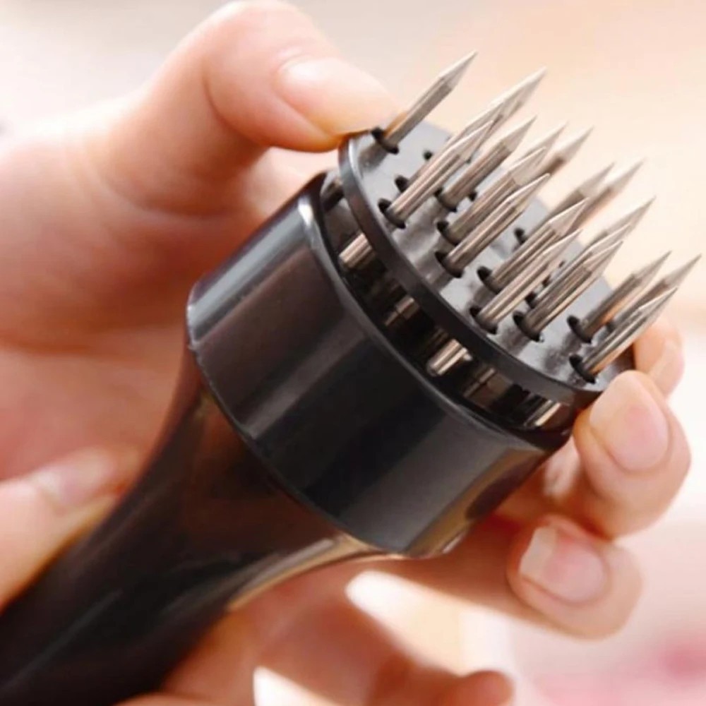 Meat Tenderizer Tool 21Needles Stainless Steel for Tenderizing Kitchen Tool USA