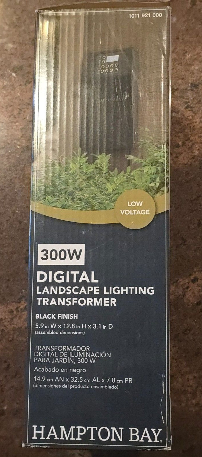 Hampton Bay ER-300-1215-AL Low Voltage 300W 3 Channel Landscape Transformer