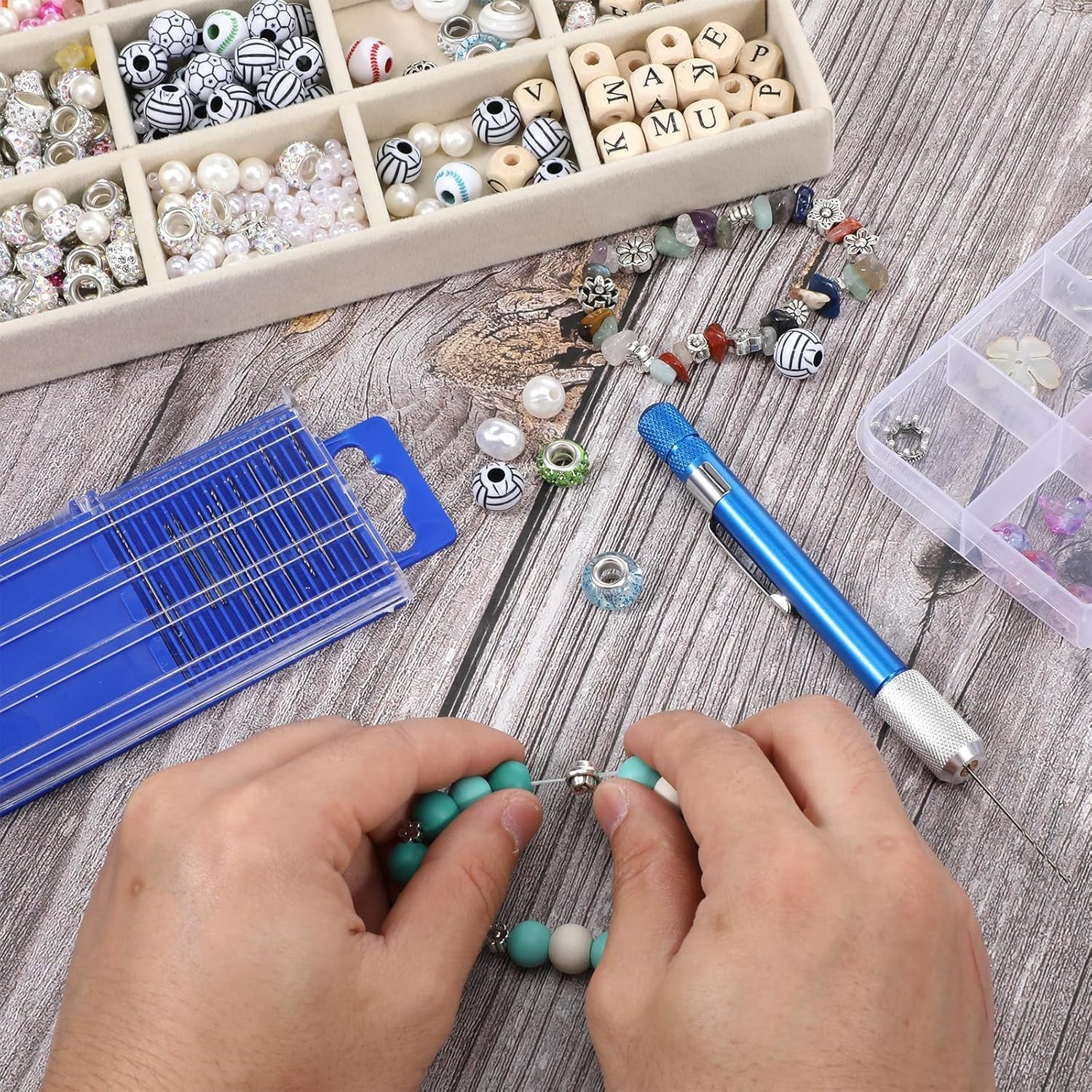 21 PCS Metric Mini Micro Drill Bit Set, Carburetor Jet Drill Bits Pin Vise Set