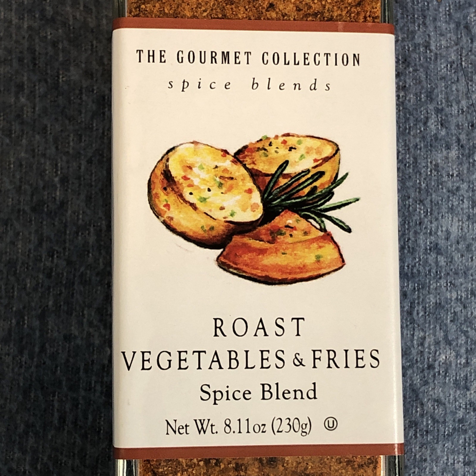 2 PACK The Gourmet Collection Spice Blends ROAST VEGETABLES & FRIES 8.11oz Each