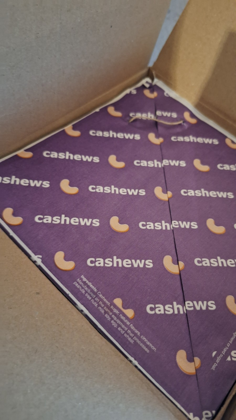 1000 CASHEWS.COM BRANDED TISSUE PAPER SHEETS RETAIL PACKAGING BULK LOT