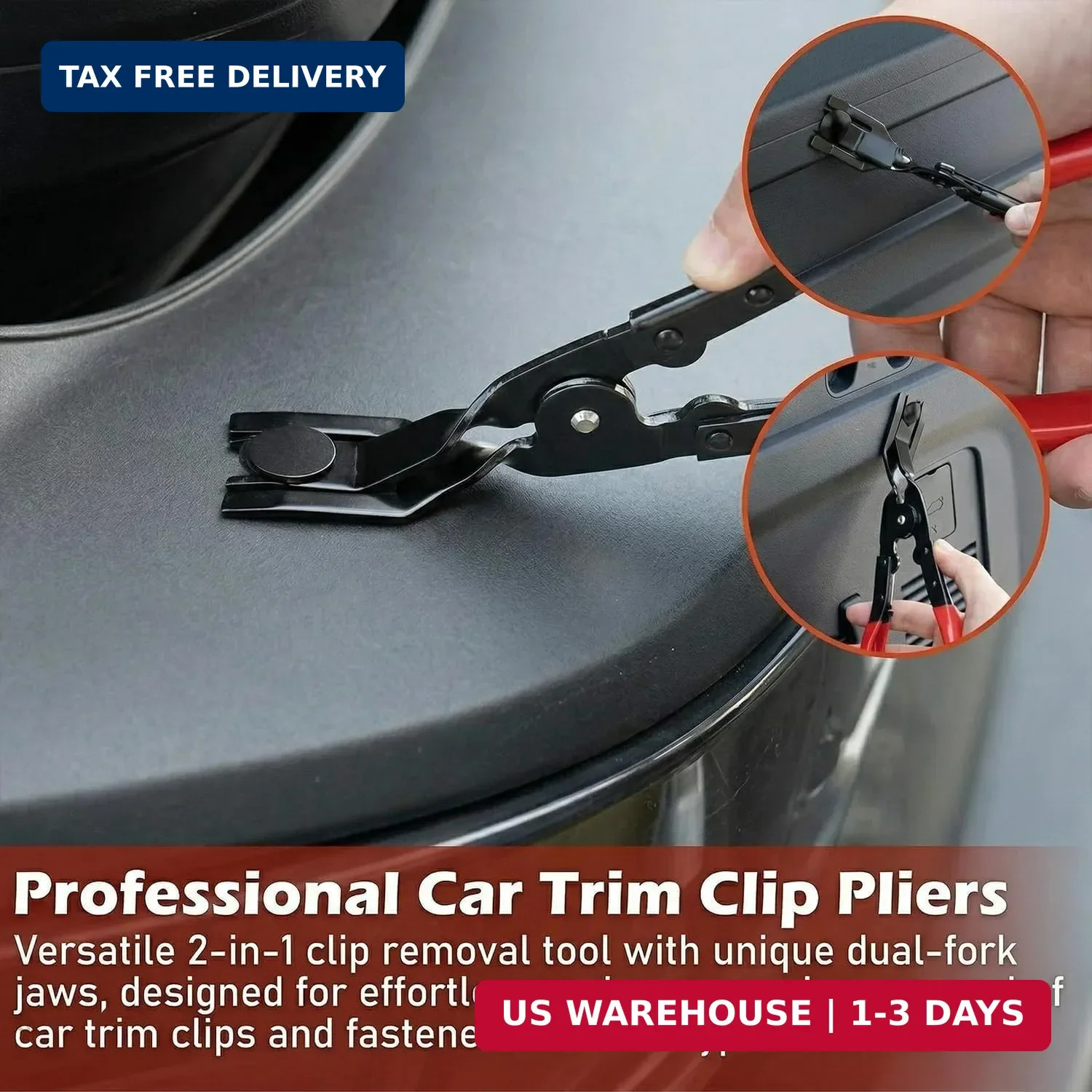 5Pcs Electrical Disconnect Pliers Set Automotive Electrical Connector Removal To