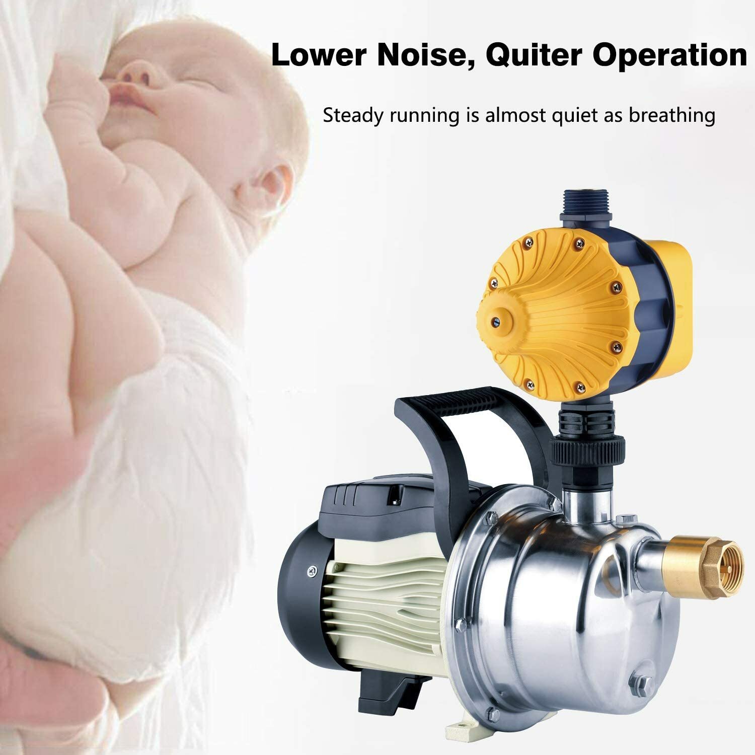 TDRFORCE 110VPressure Booster Pump System 1/2 3/4 HP For Irrigation, Manufacture