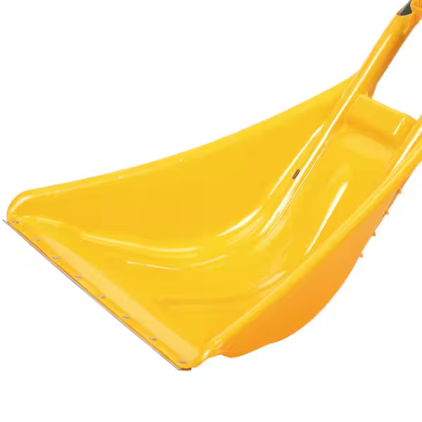 True Temper 43 in. Aluminum Handle 26 in. Poly Blade SnoBoss Snow Shovel