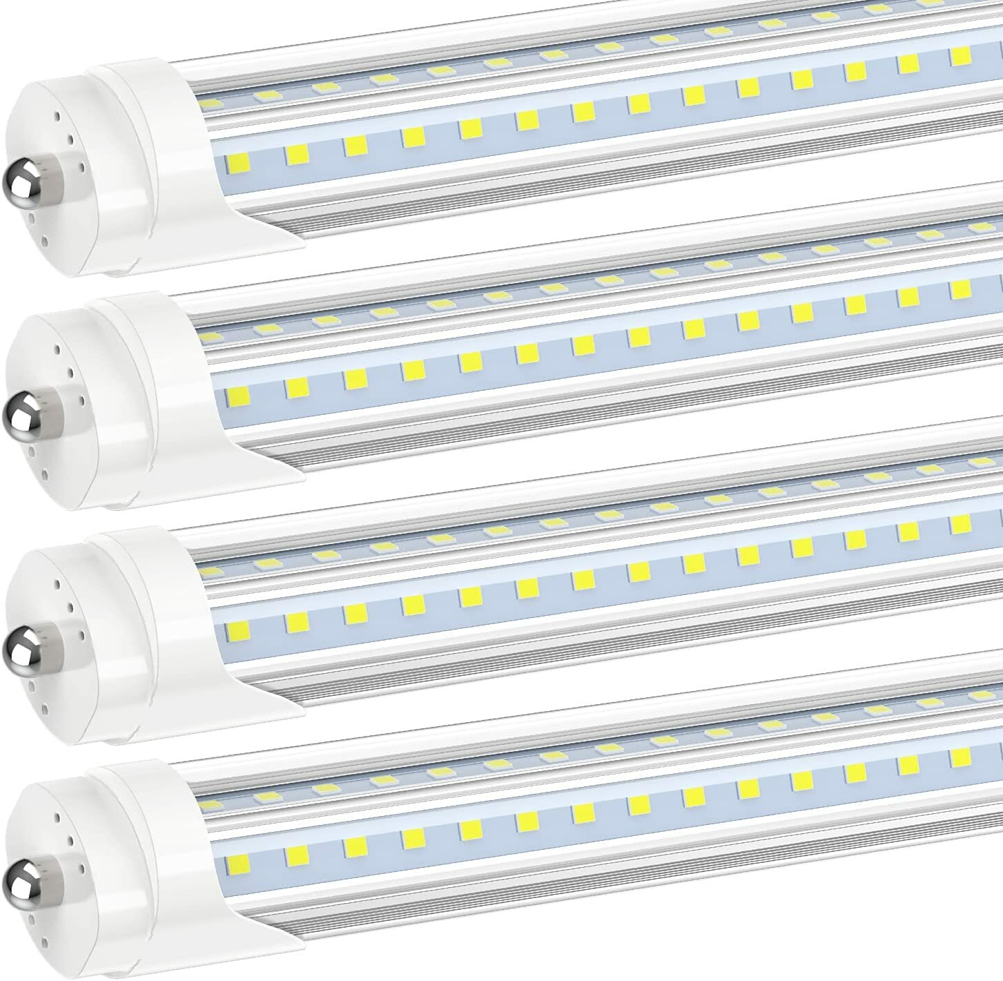 T8 8FT LED Shop Light Bulbs 45W 72W 120W Single Pin FA8 8 Foot LED Shop Lights