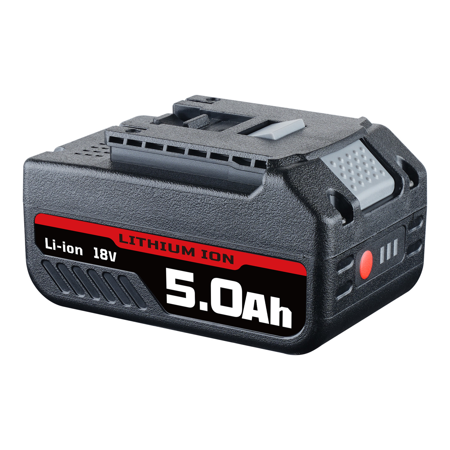 2PACK 18V Battery For Bosch 18 VOLT 5.0AH Li-ion BAT609 BAT610G BAT618 24618-01