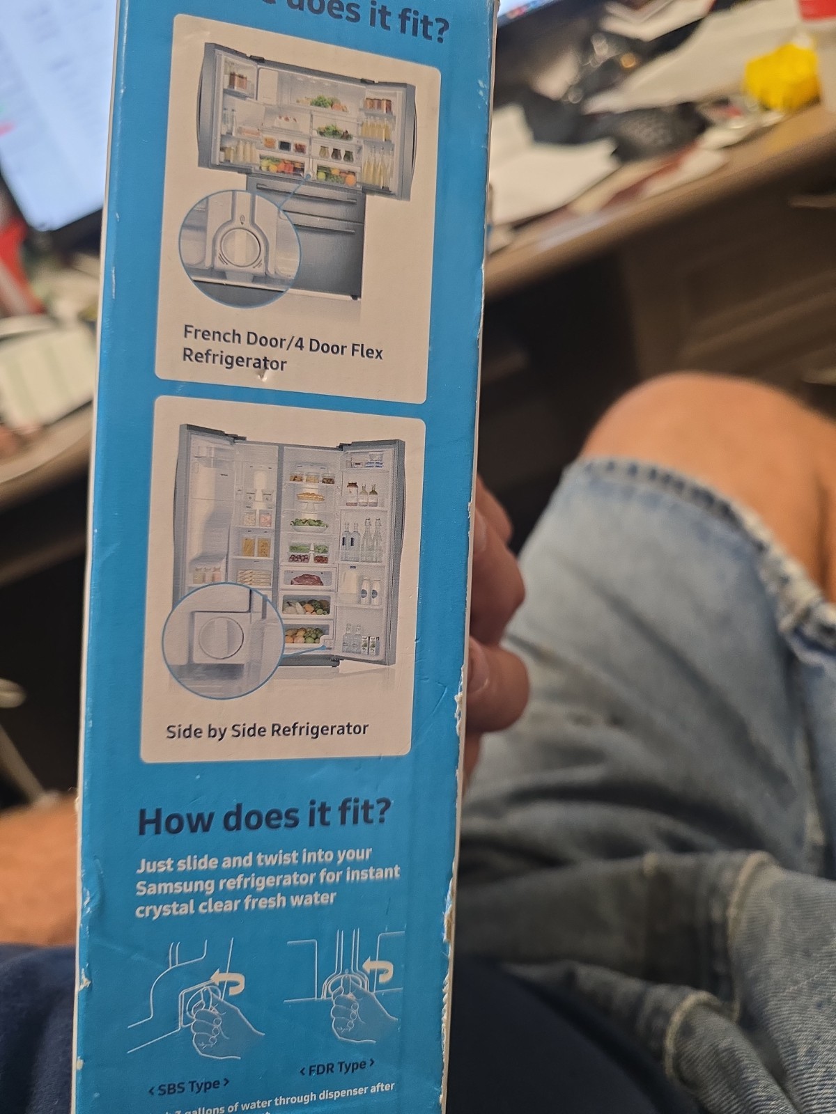 2ea NEW Samsung DA29-00020B HAF-CIN/EXP Refrigerator Ice & Water Filter R2S4
