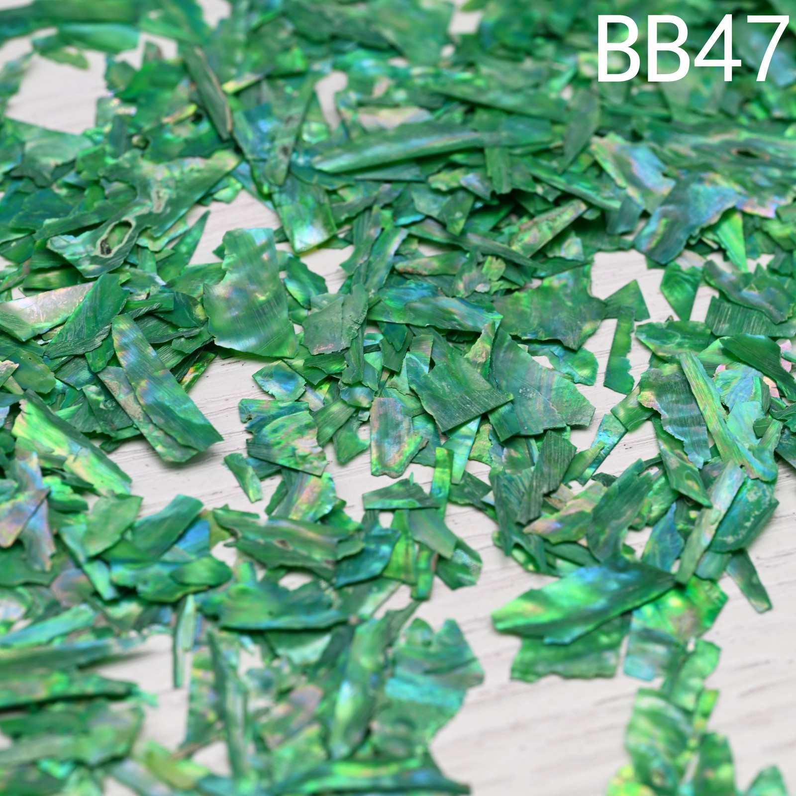 3mm-15mm Artificially Coloured Shell Fragments for Crafte DIY or Home Decoration