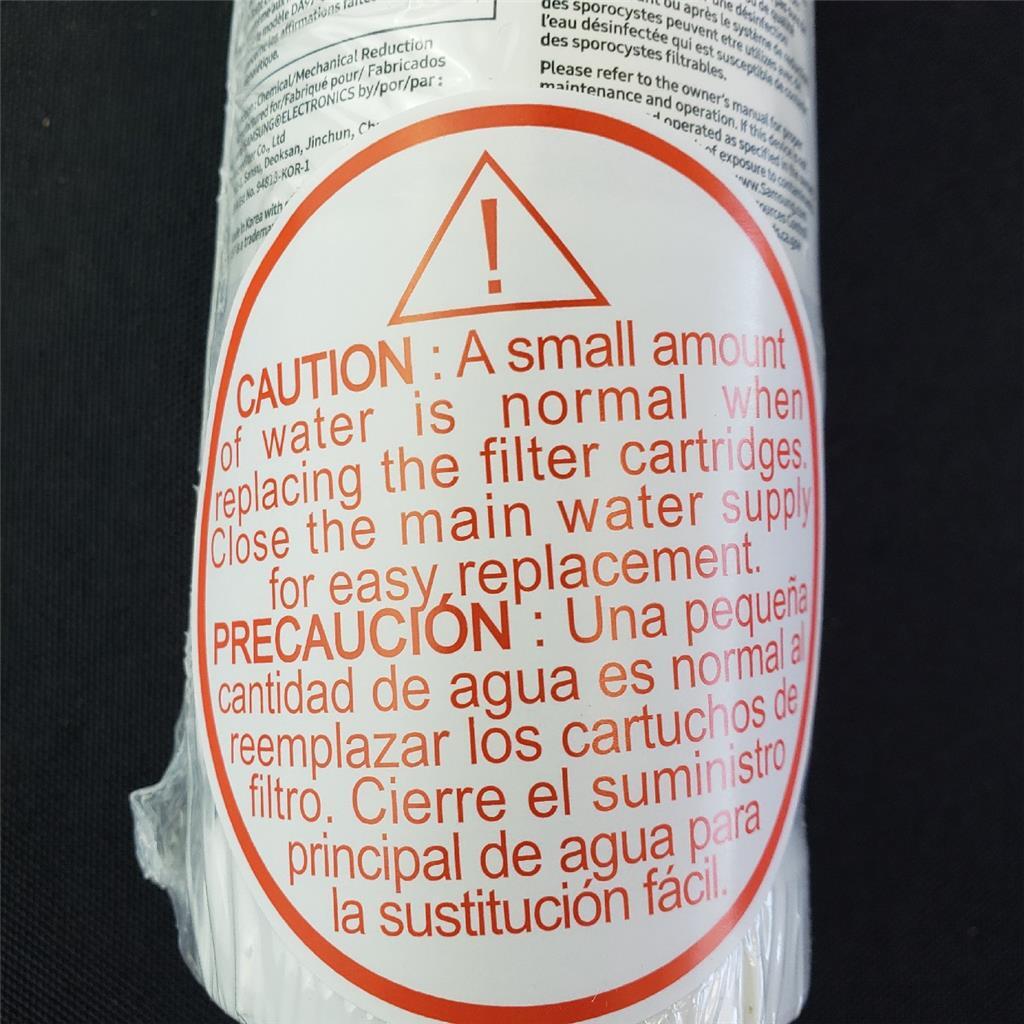 = Samsung Water & Ice Refrigerator Carbon Filter HAF-CIN/EXP NSF/ANSI 42 53 401