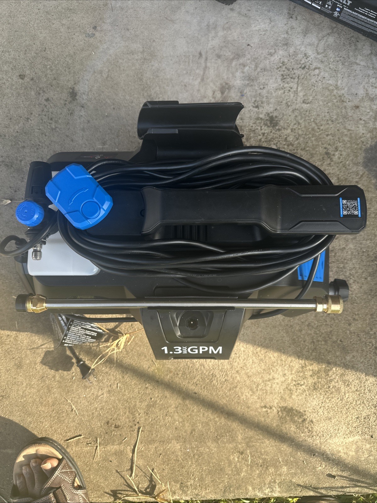 AR Blue Clean XWM2300 Electric Pressure Washer 2300 PSI 1.3 GPM Portable