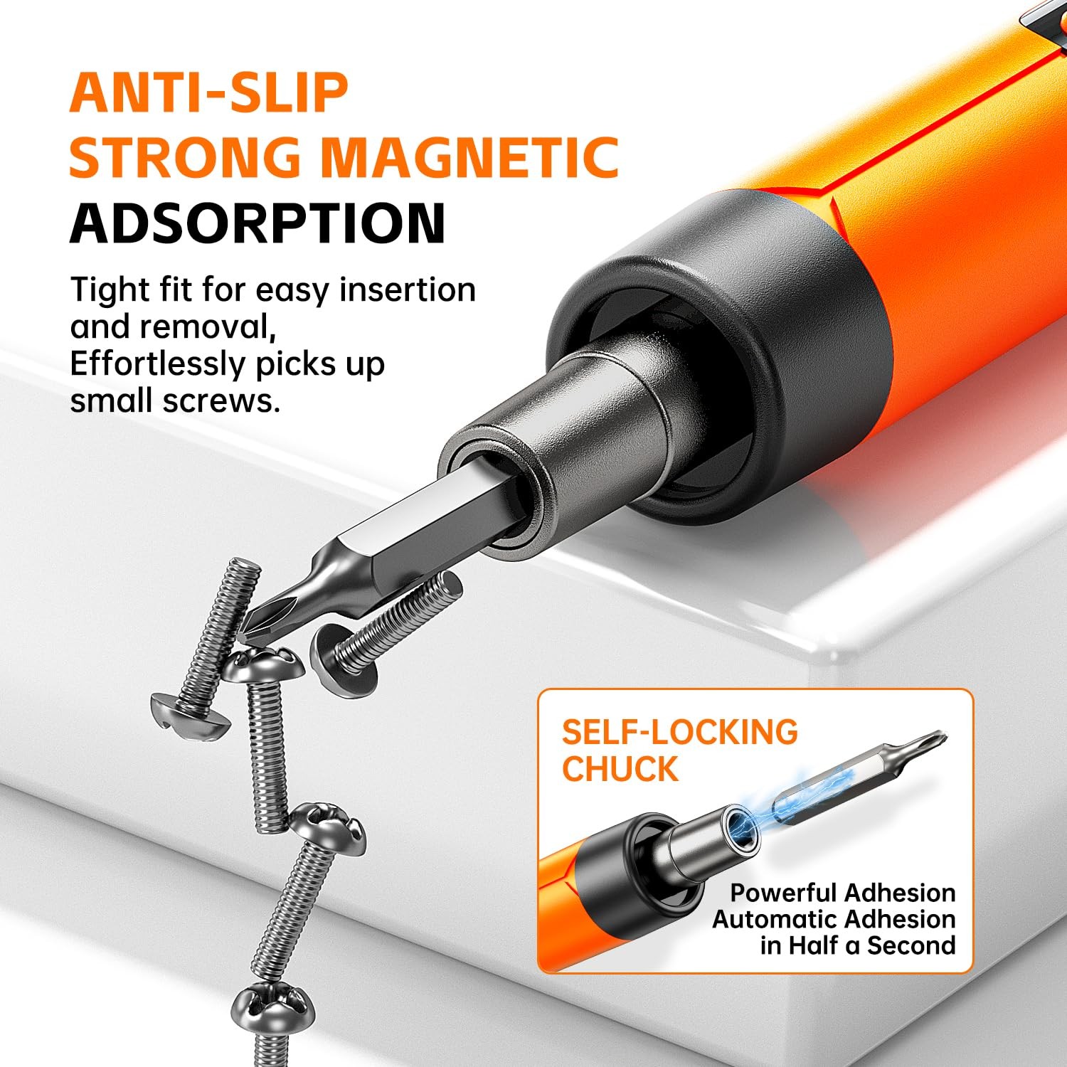 120-IN-1 Mini Electric Screwdriver Set is a comprehensive electric precision
