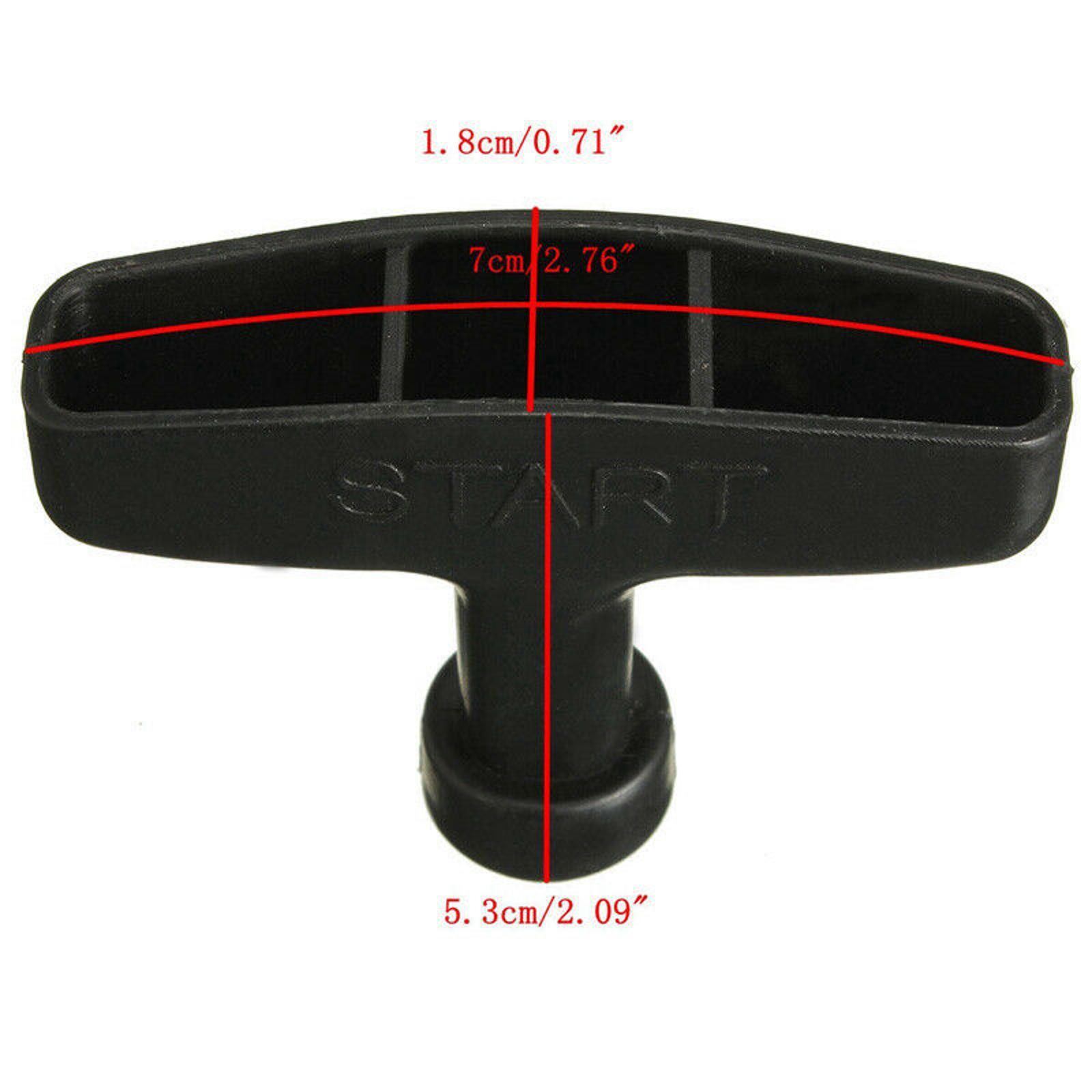 Replacement Pull Starter Handle Rope Recoil Cord Line For Petrol Engine Lawn