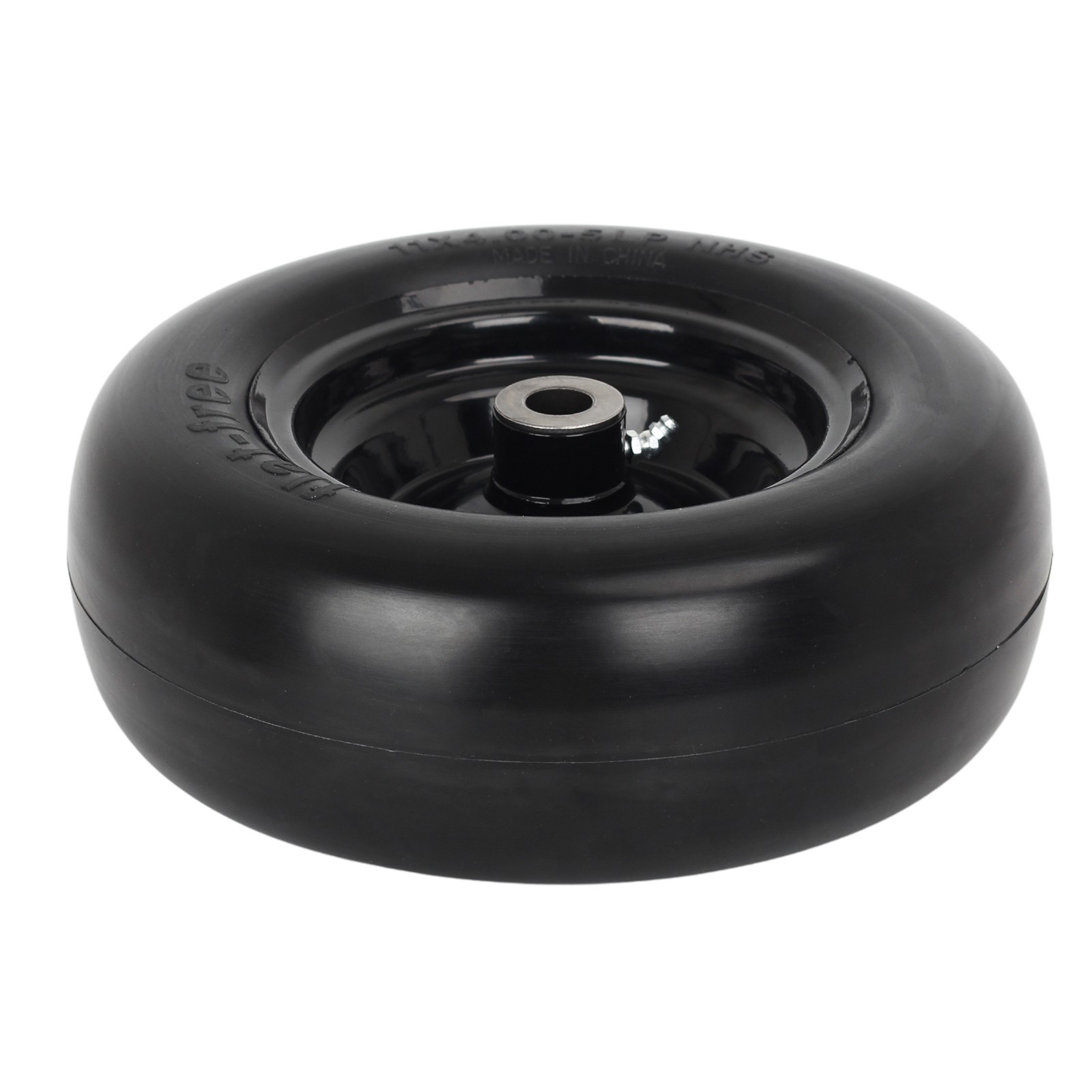 2-Pack 11×4.00-5 Flat free Smooth Tread Tire & Wheel for Zero Turn Lawn Mowers