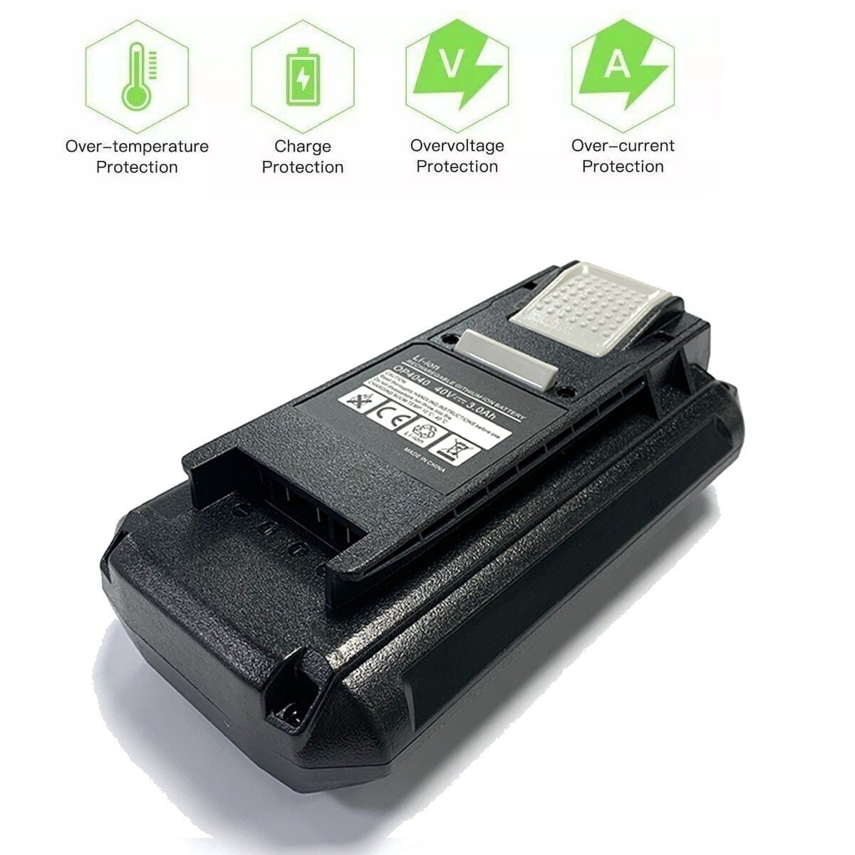 USPS 40V 3.0Ah Battery For Ryobi 40 Volt Lithium OP4050 OP4040 OP40602 NEW 3Ah