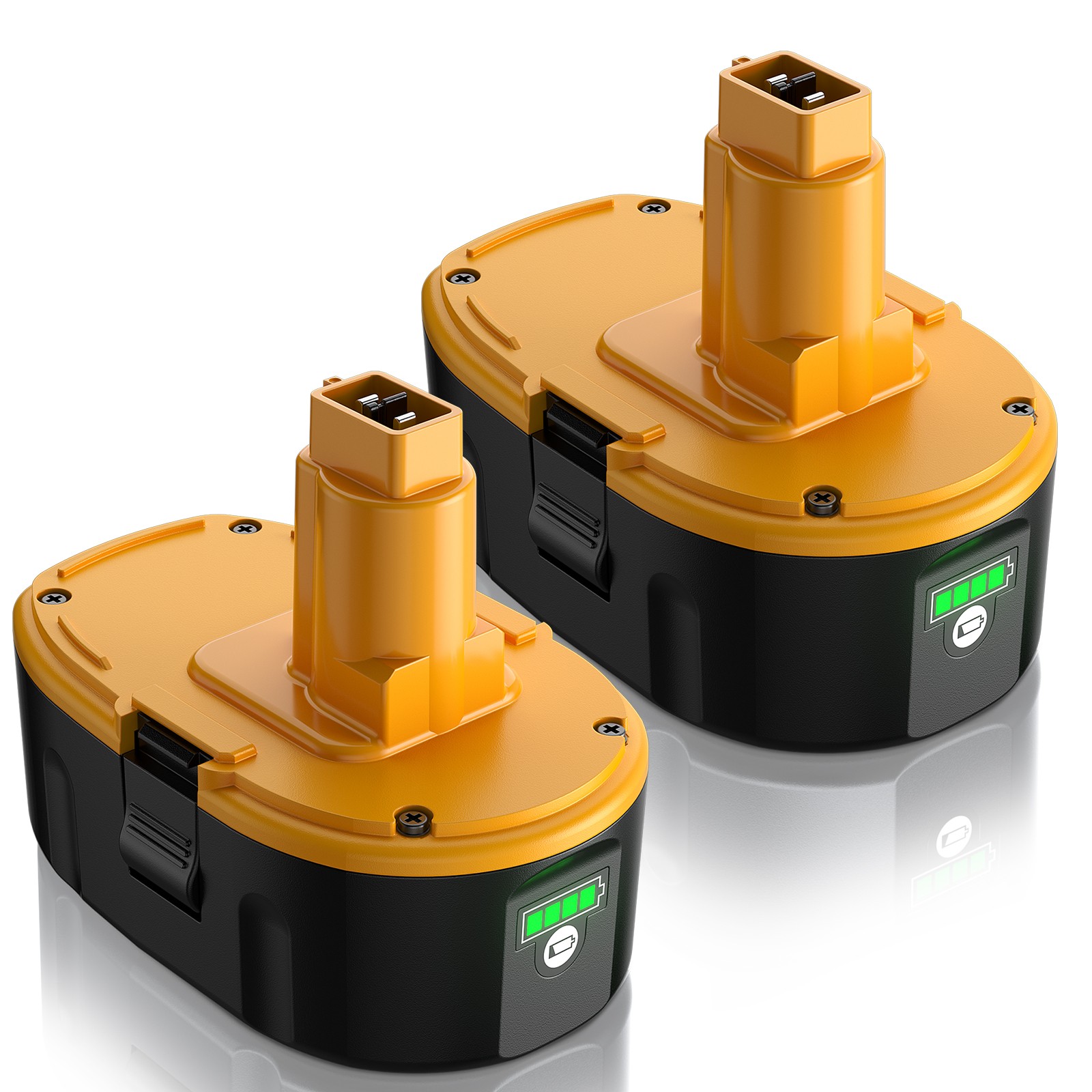 1~8PACK 8.0Ah 18V For Dewalt 18 VOLT DC9096 DC9098 Li-ion Battery DC9096-2 NEW
