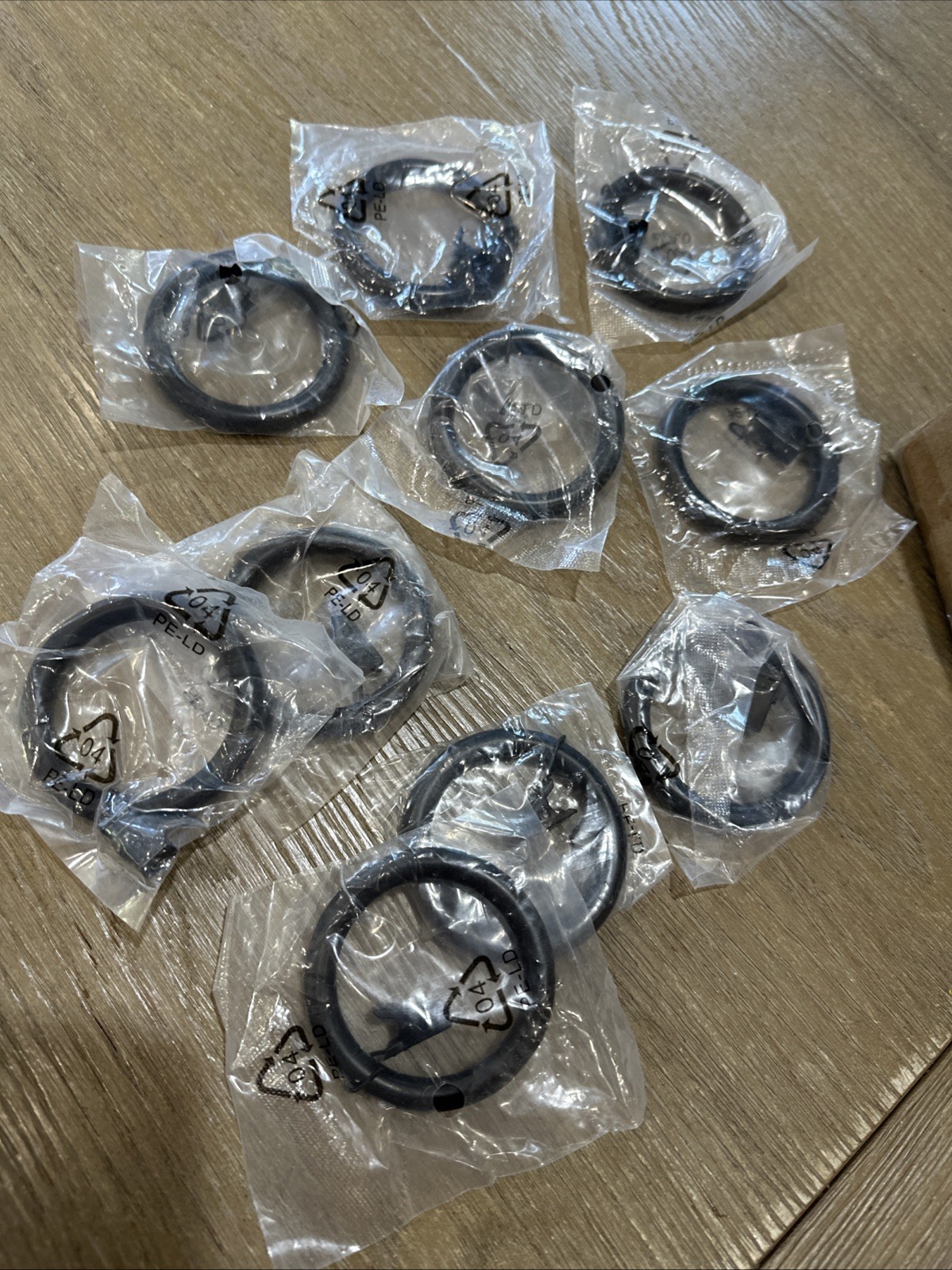 Pottery Barn Curtain Clip Rings set of 10 bronze Large