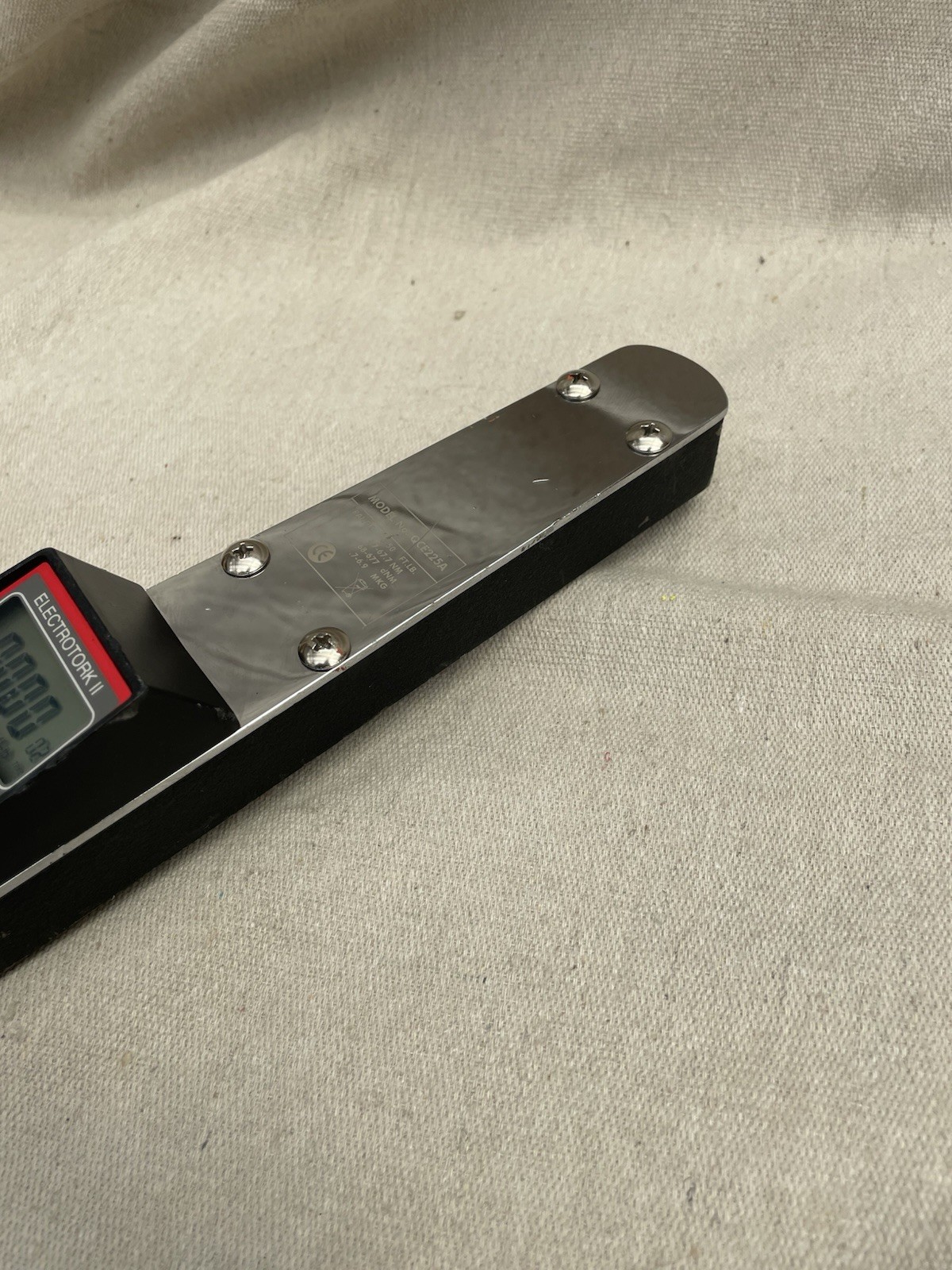 Snap-on QC2F25A Digital Torque Wrench 5-50 ft-lb Working Condition USA
