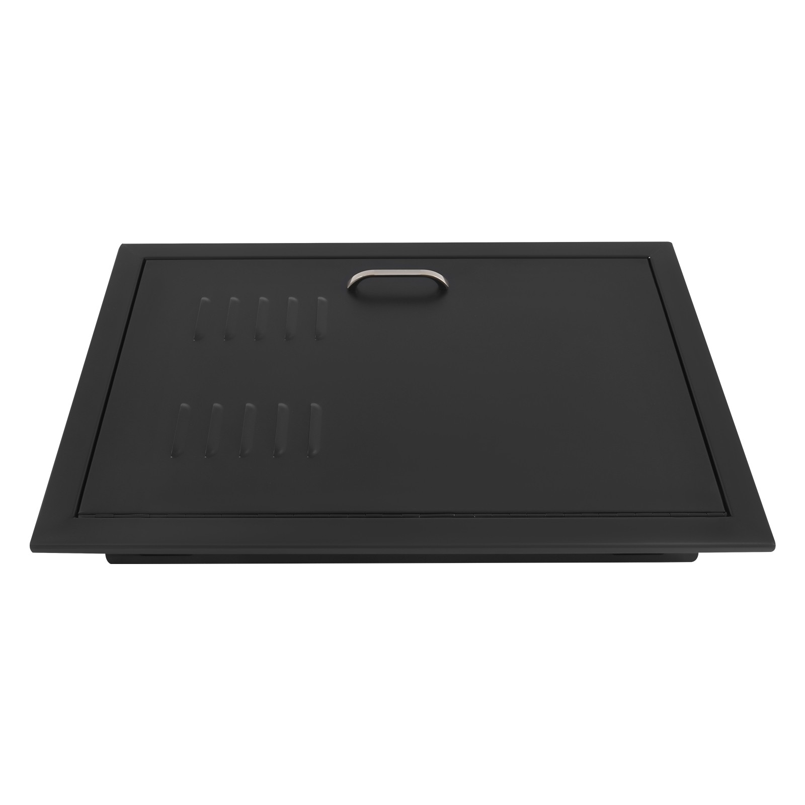 BBQ Access Door Black, Kitchen Doors, Flush Mount Single Vertical Door for BBQ