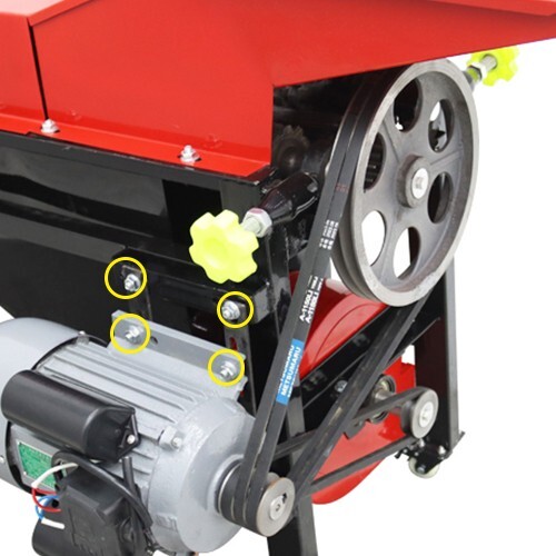1000kg/h Electric Dry &Wet Corn Husker Peeling Machine 220V Corn Sheller 3KW