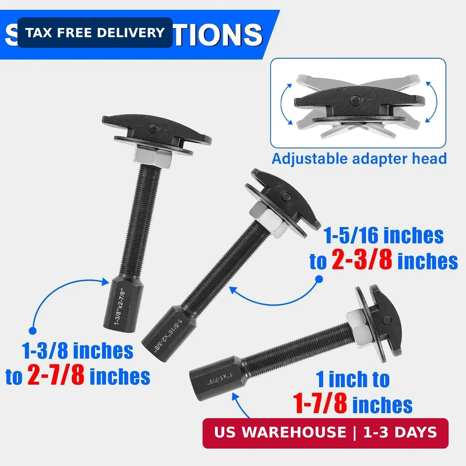 Rear Axle Bearing Puller Set Wheel Bearing Removal Tool Kit | Hub Bearing Remova