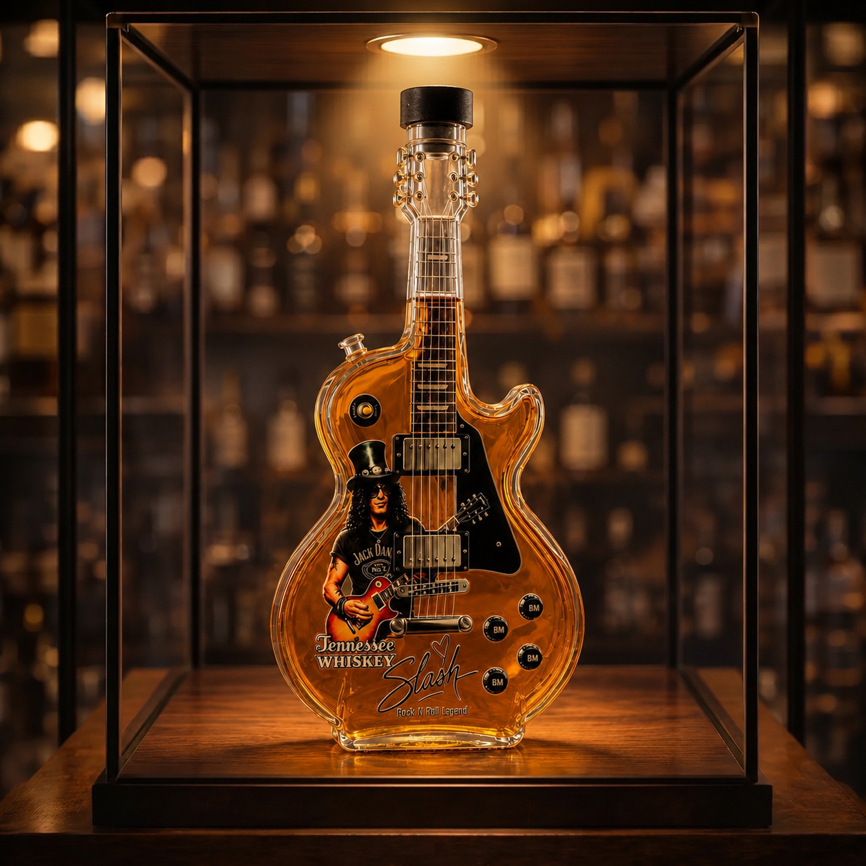 Guitar Whiskey Decanter, Rock Music Liquor Bottle, Electric Guitar Bourbon