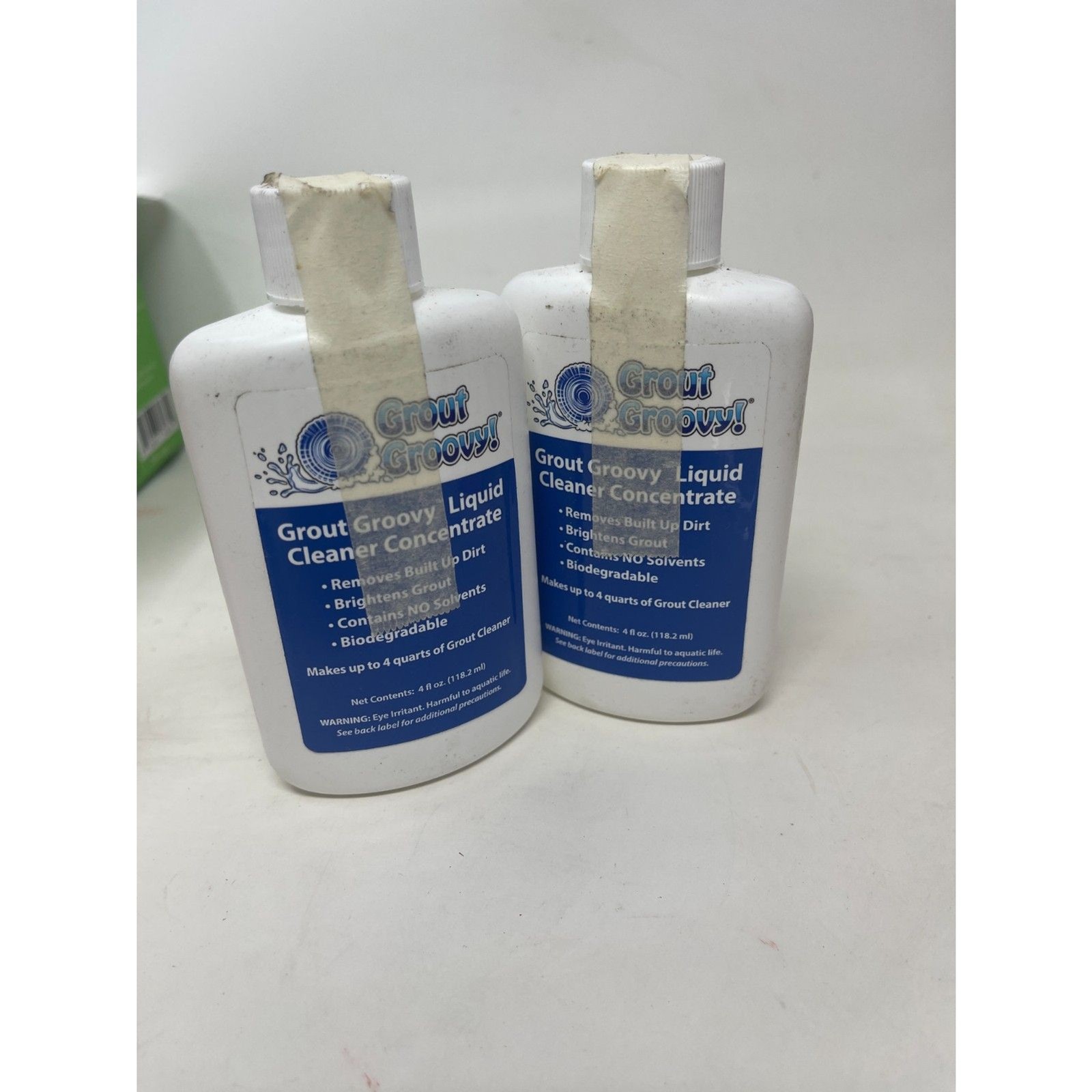 Vintage Grout Groovy Grout Cleaner Concentrate ~ 2 Pack Lot
