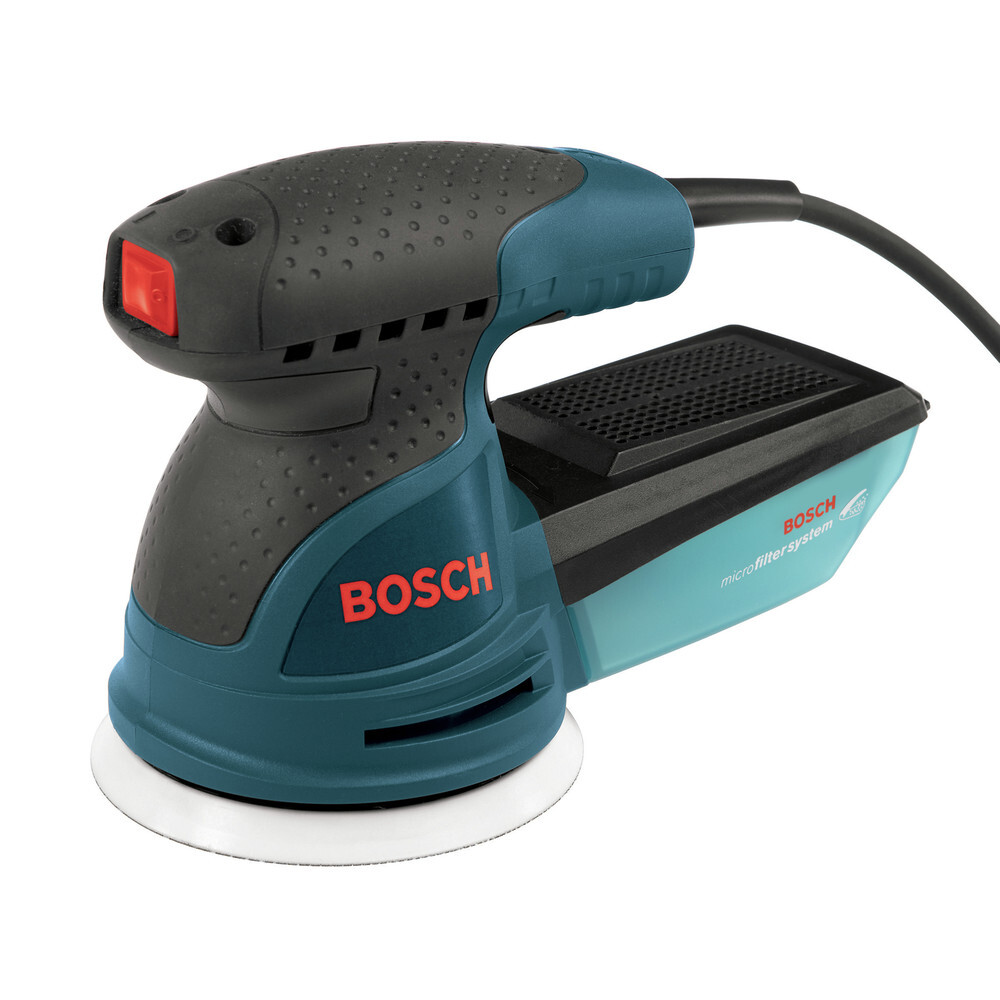 Bosch ROS10-RT 2.5 Amp 120V 5″ Single-Speed Palm Sander Certified Refurbished