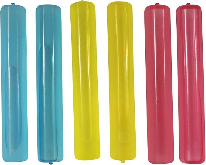 12 Reusable Ice Cube Sticks Freezable Water Bottle Cooling Rods (12 sticks)