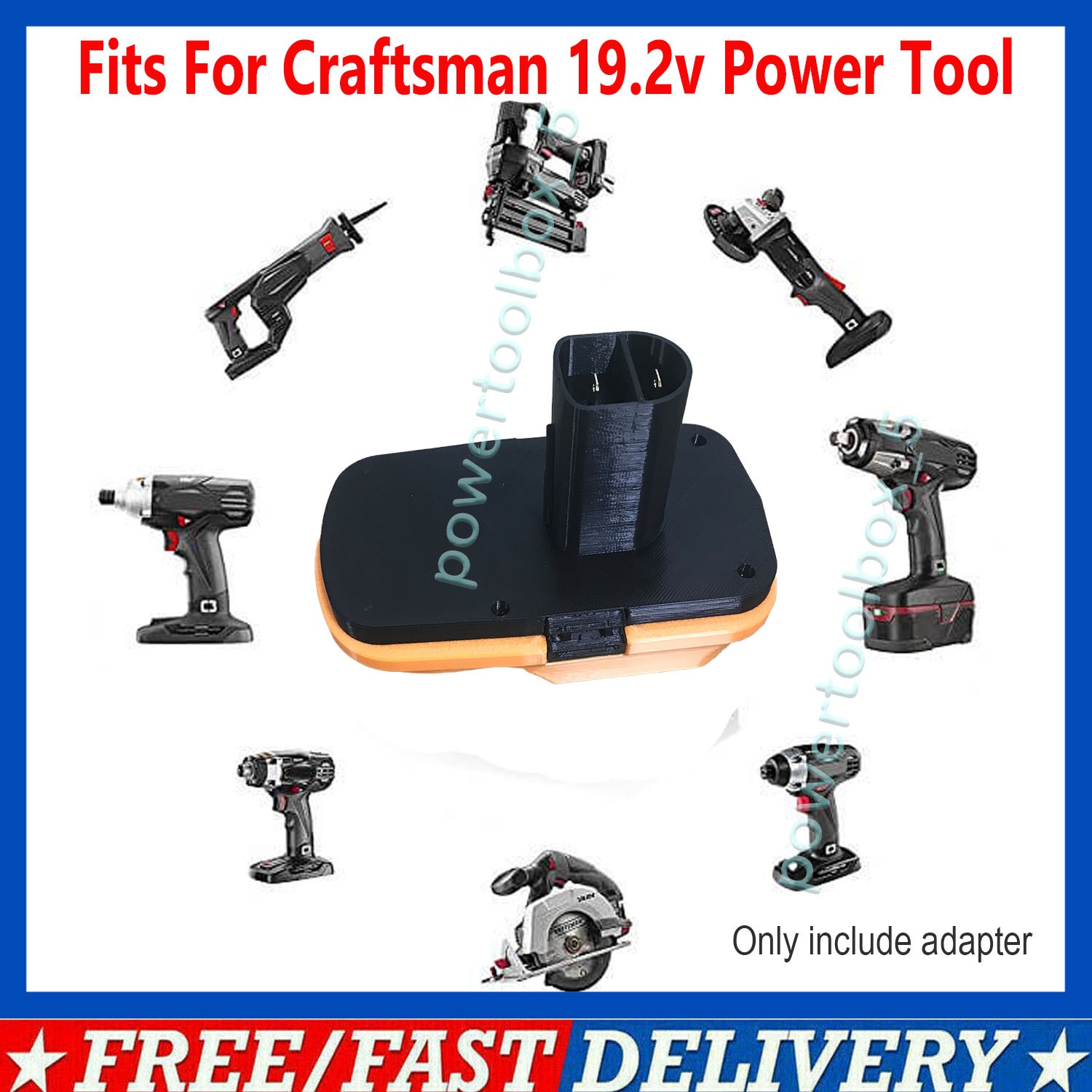 For Ridgid 18V Battery Adapter Convert to for Craftsman 19.2V C 3 Power Tools