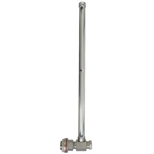 11″ Sight Glass Stainless Steel Weldless Homebrewing kettle / Sanke Keggle Gauge