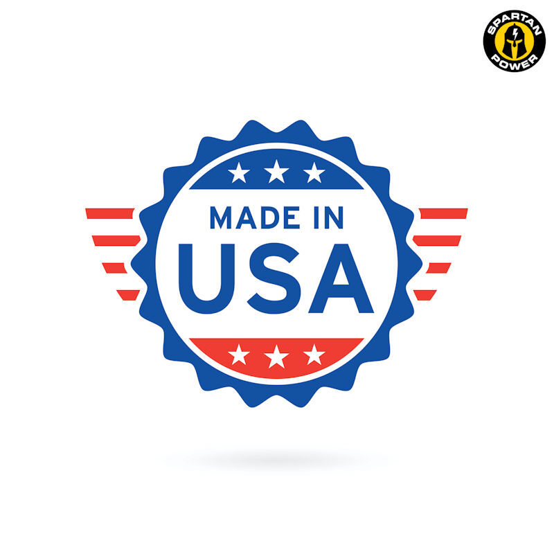 Spartan Power 2 AWG Battery Cables – Made in the USA! Terminated 5/16″ or 3/8″