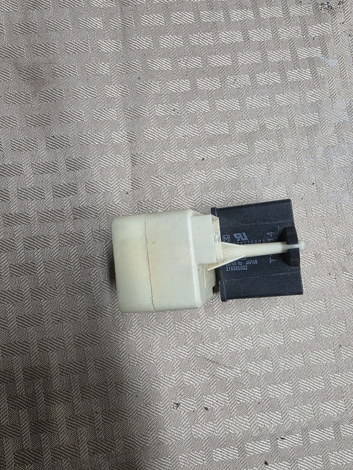 GE Refrigerator Start Relay w/ Capacitor P# 197D6189P008