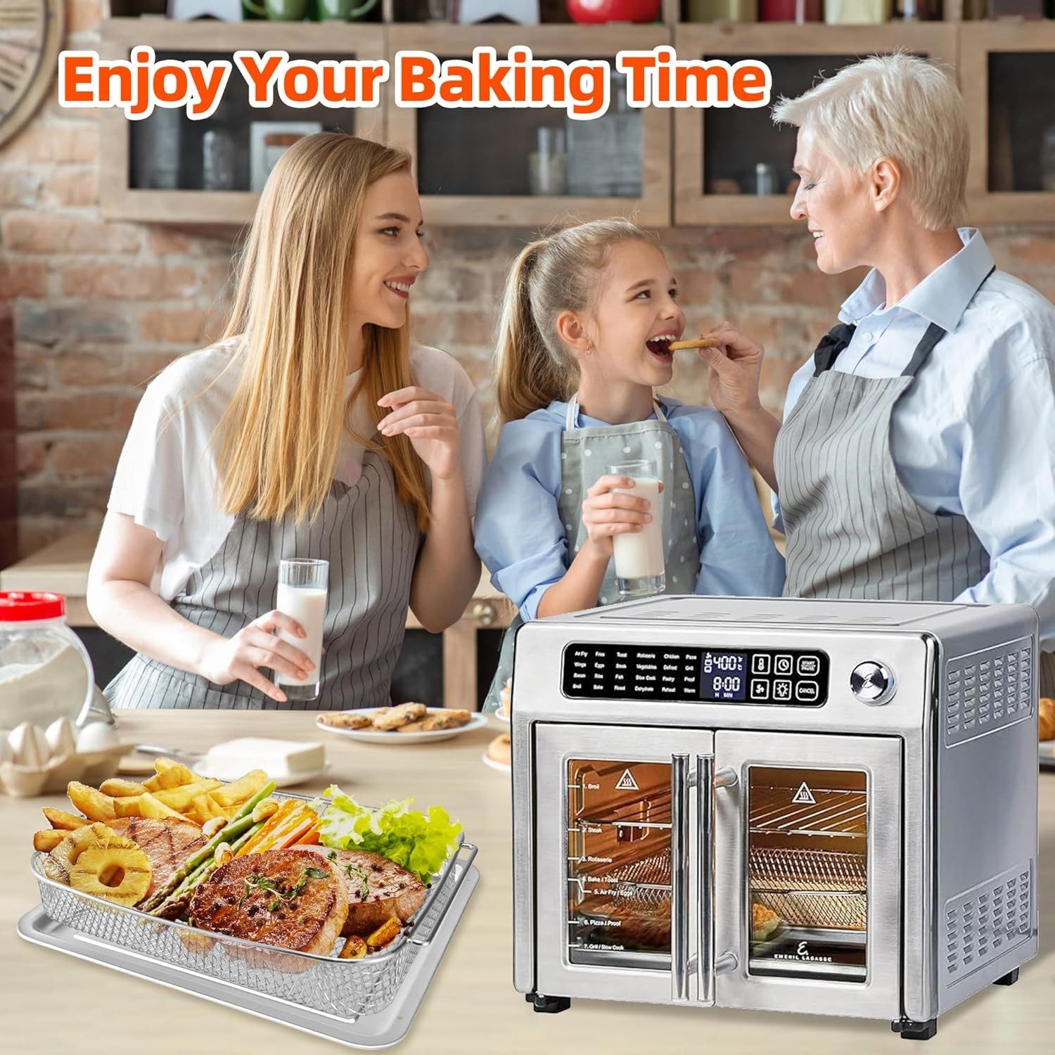 Air Fryer Essentials for Emeril 26qt Toaster Oven#