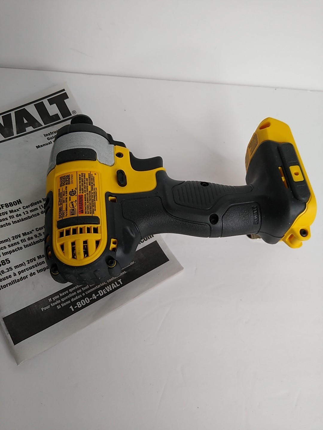 DeWalt DCF885 20V MAX 1/4″ Cordless Impact Driver (Tool Only) FREE SHIP