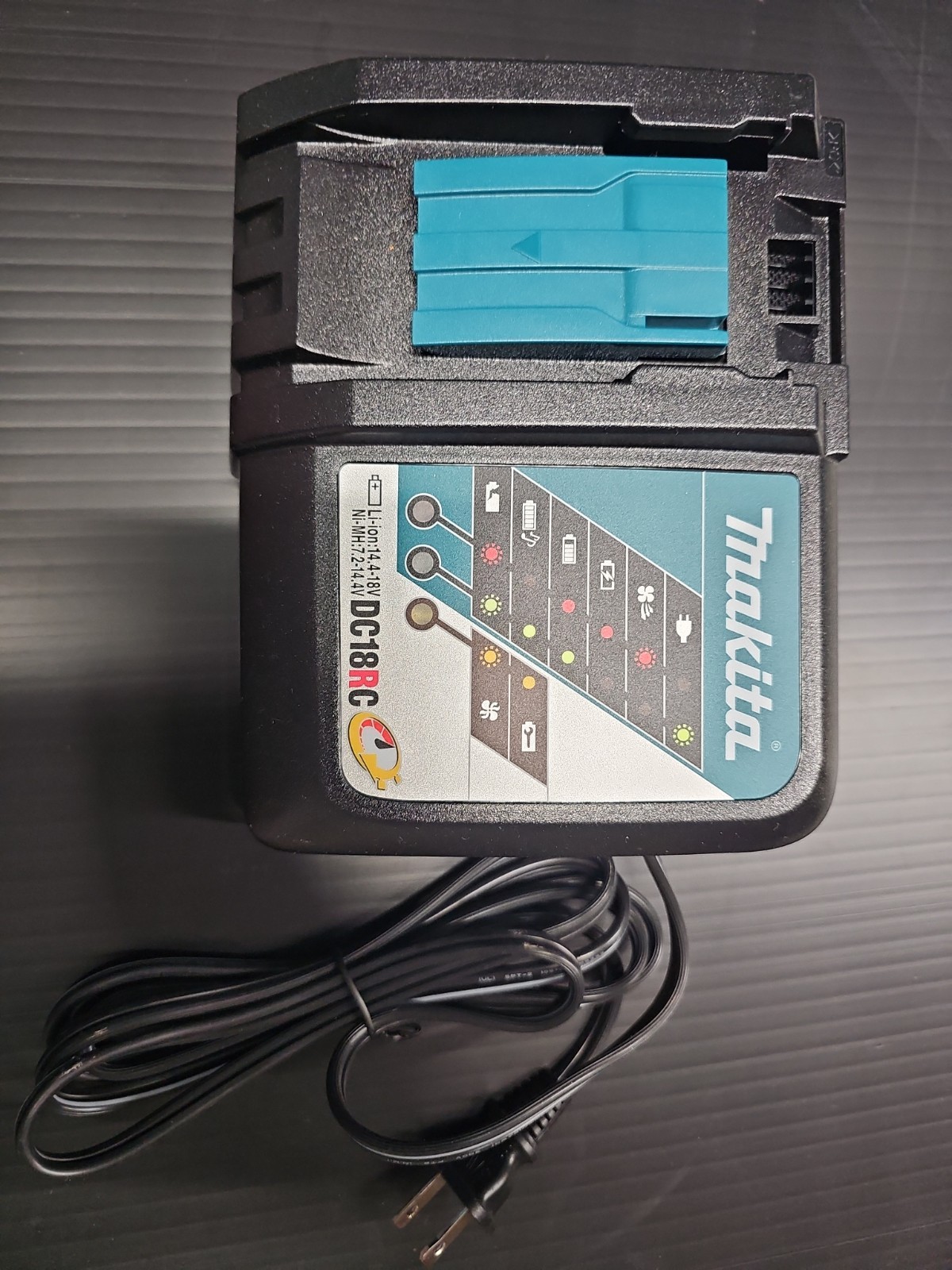 makita DC18RC Genuine 18v Rapid Fast Battery Charger 18 Volt