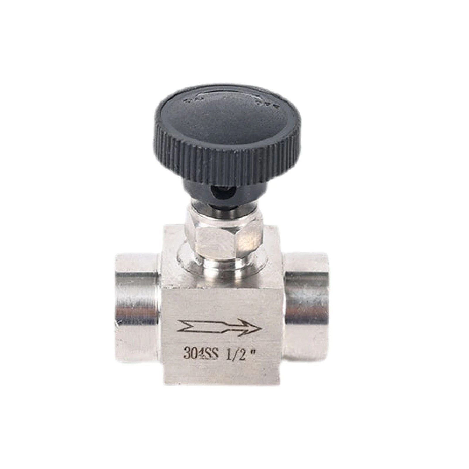 Needle Valve 304 Stainless Steel Female Precision Flow Control G1/8 G1/4 G1/2