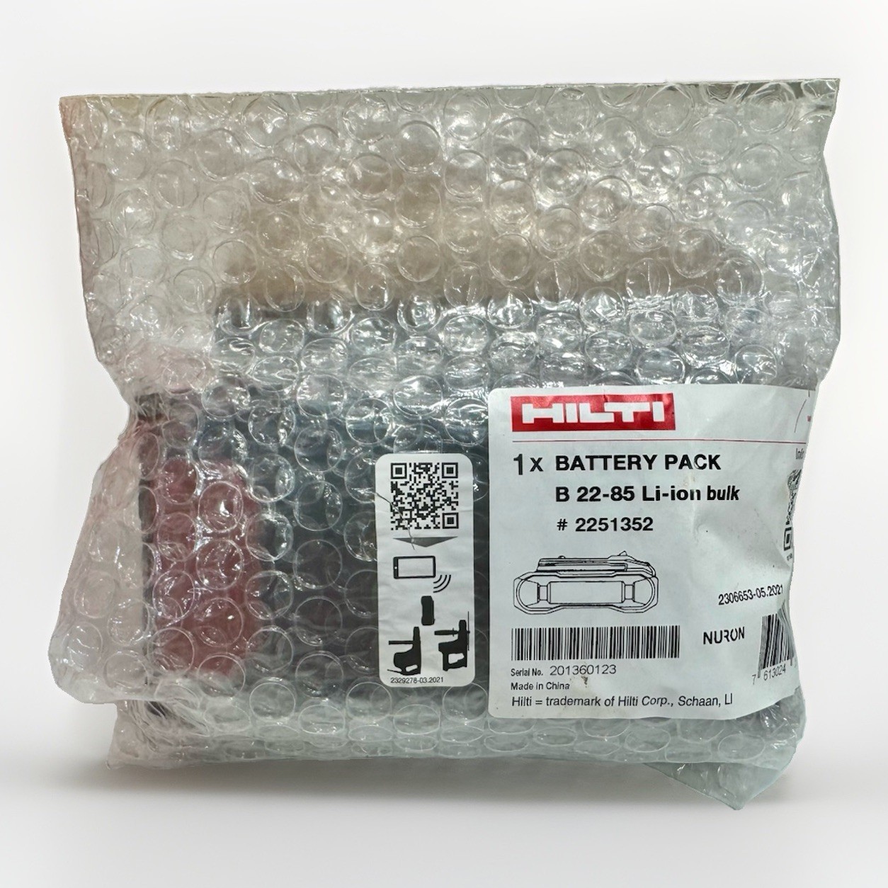 Hilti Nuron Battery Pack B 22-85Li-ion 2251352 – Brand New