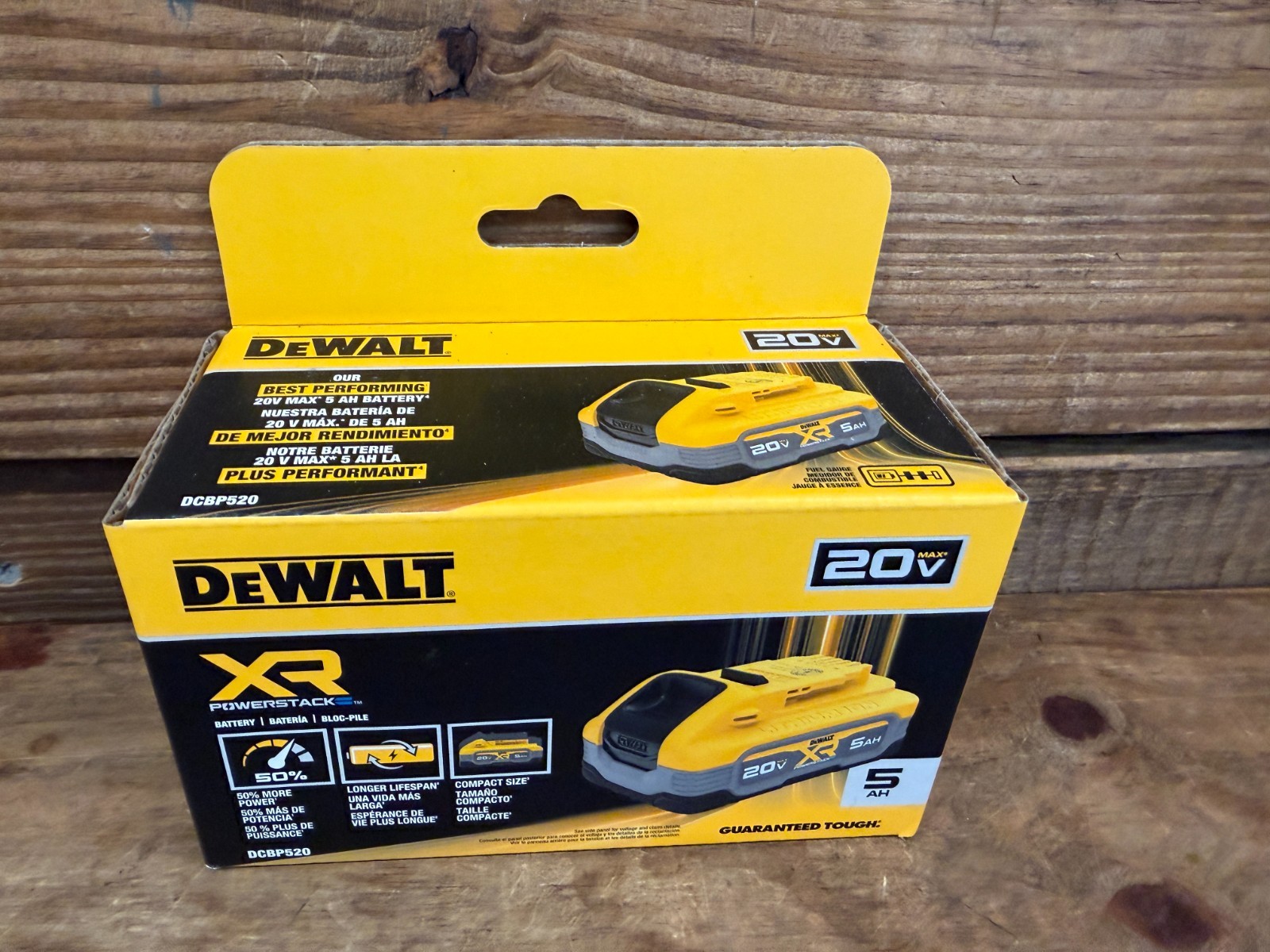 DeWALT 20V 5AH XR Powerstack Battery Compact Size Genuine OEM 2025 Stamp