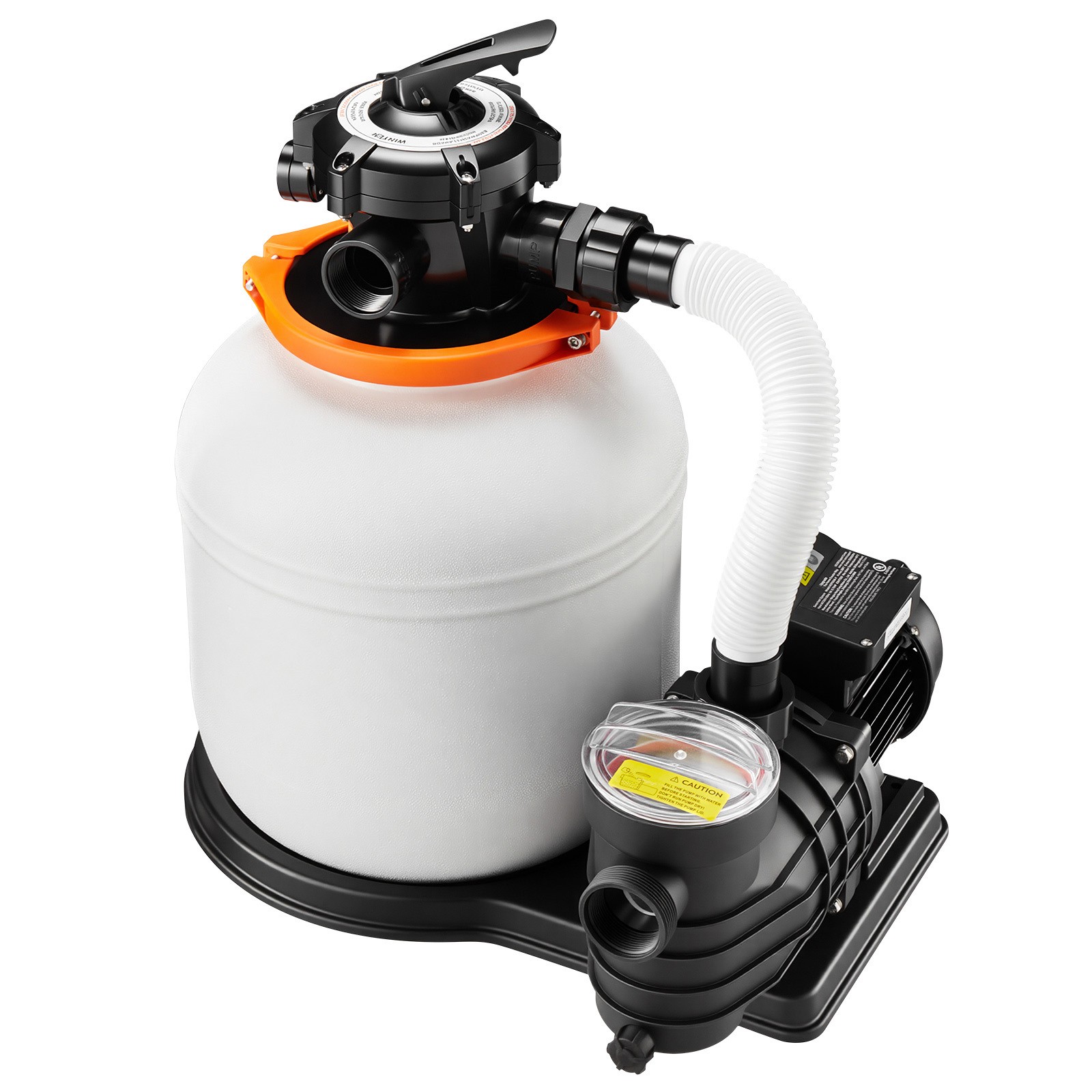 Uimoso 14″ Sand Filter Pump with Timer, 0.75HP, 3500 GPH for Above Ground Pools